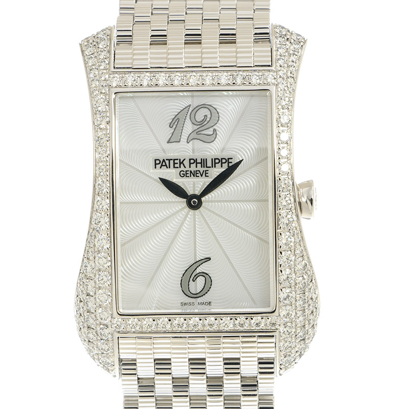 Gondolo Serata White Gold Diamond Mother of Pearl Dial 27mm Product Image 3