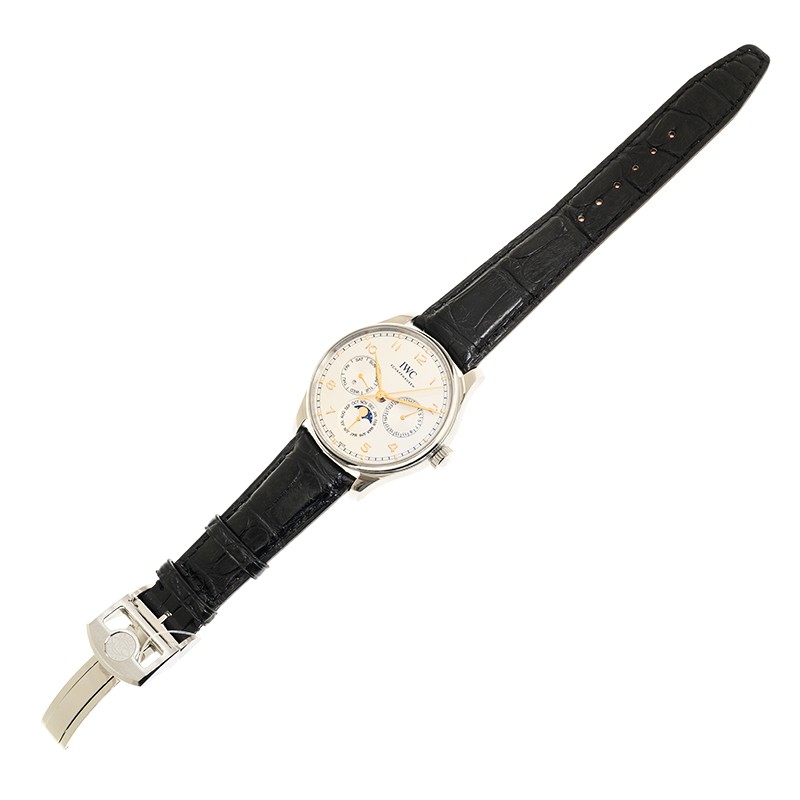 Portugieser Perpetual Calendar Steel White Dial 42mm Product Image 4