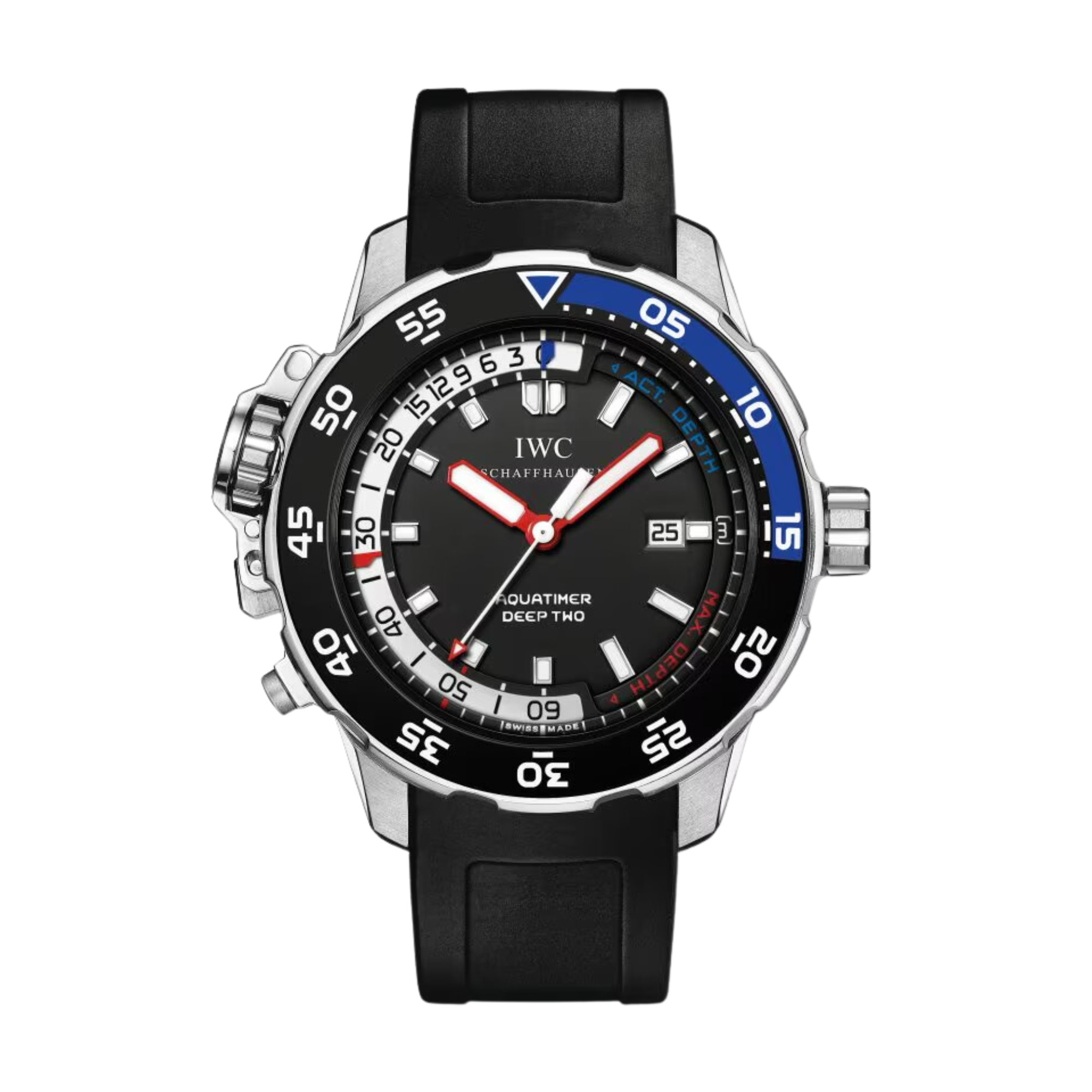 Aquatimer Deep Two Steel Black Dial 46mm Product Image 1