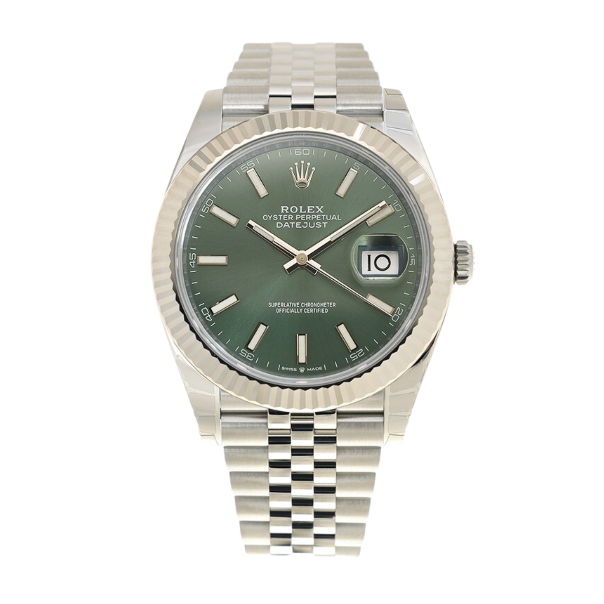 Datejust Steel Jubilee Green Dial 41mm Product Image 1