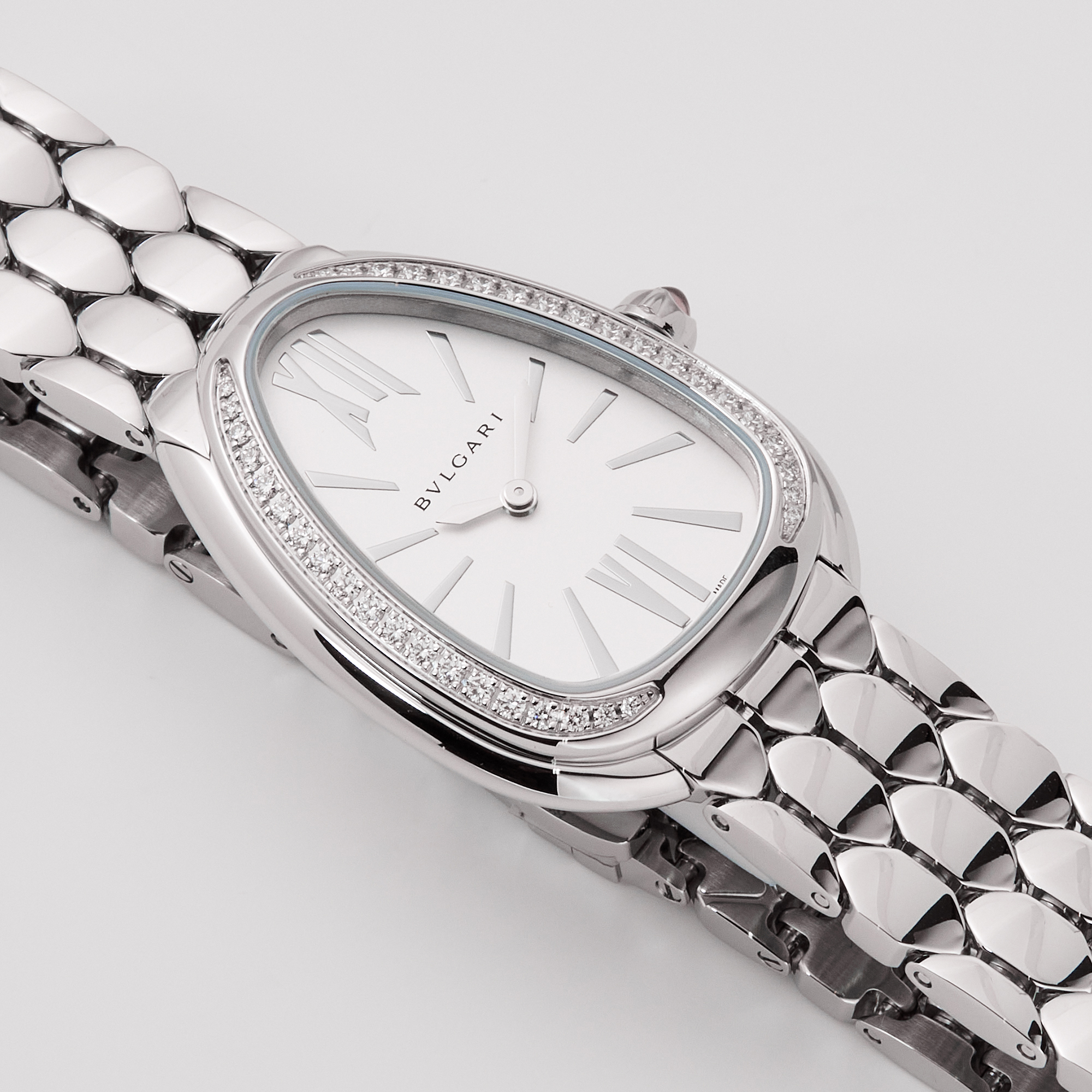 Serpenti Seduttori Steel Diamond White Dial 33mm Product Image 2