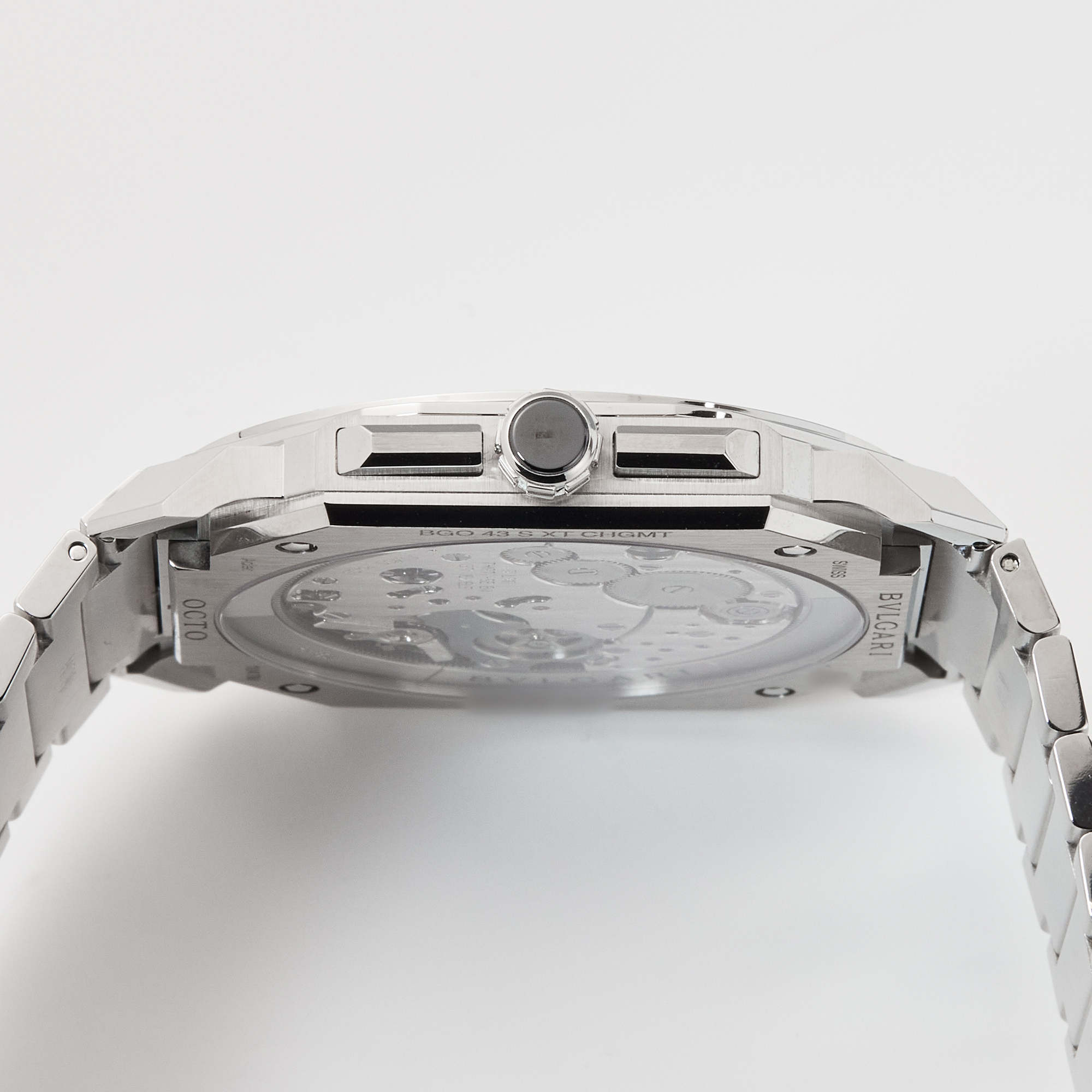 Octo Finissimo Chronograph GMT Steel Blue Dial 43mm Product Image 6