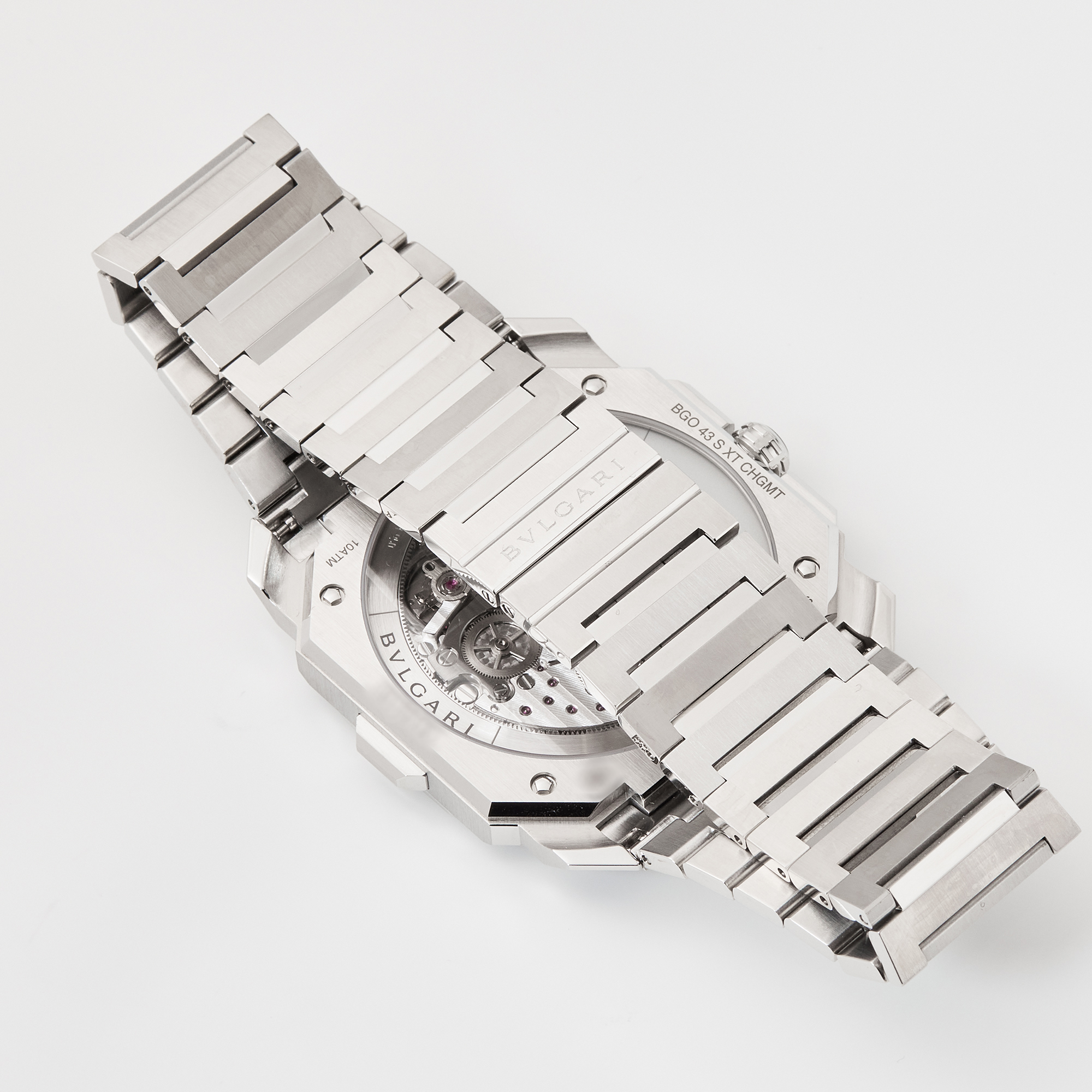 Octo Finissimo Chronograph GMT Steel Blue Dial 43mm Product Image 10