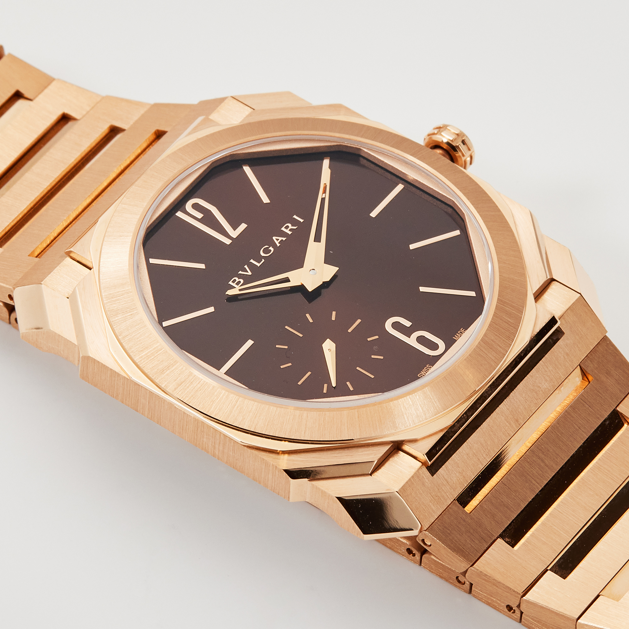Octo Finissimo Rose Gold Brown Dial 40mm Product Image 2