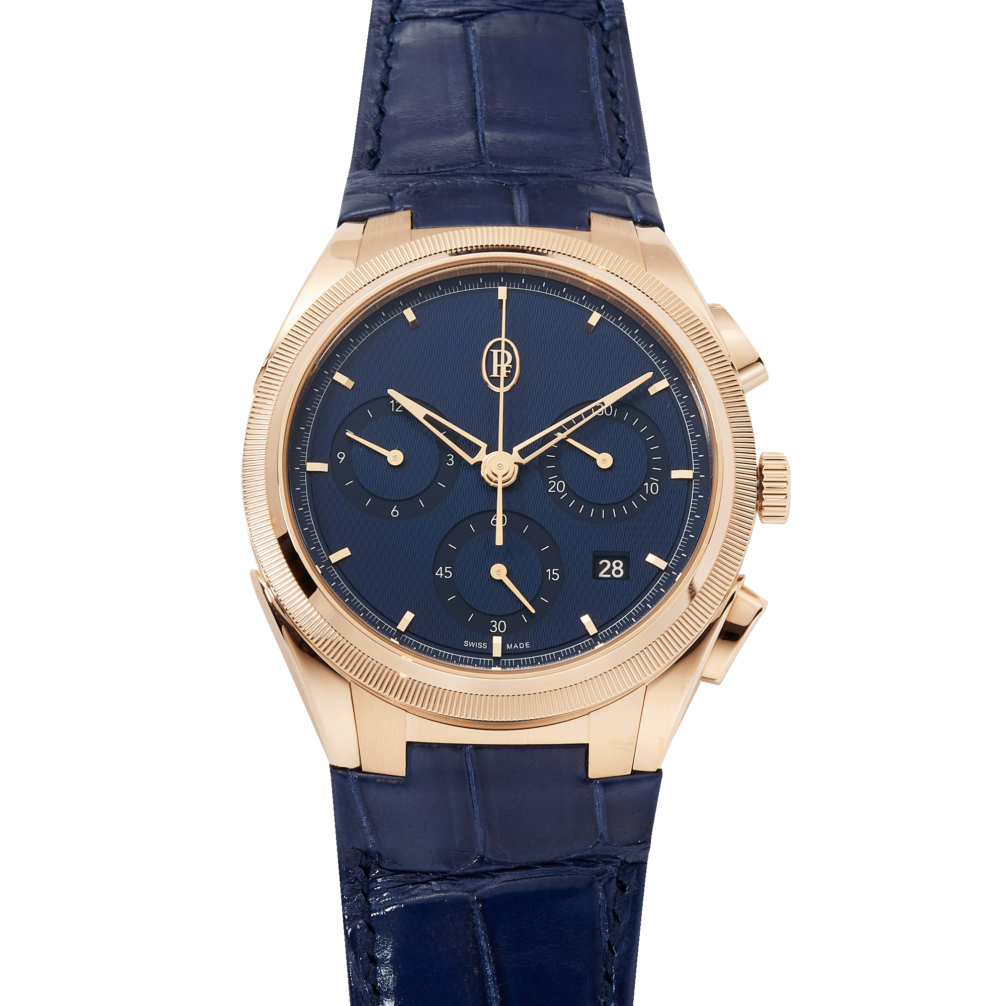 Tonda PF Chronograph Rose Gold Blue Dial 42mm Product Image 1