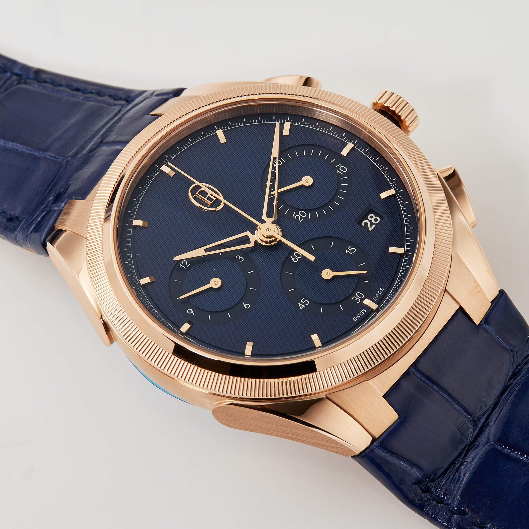 Tonda PF Chronograph Rose Gold Blue Dial 42mm Product Image 2