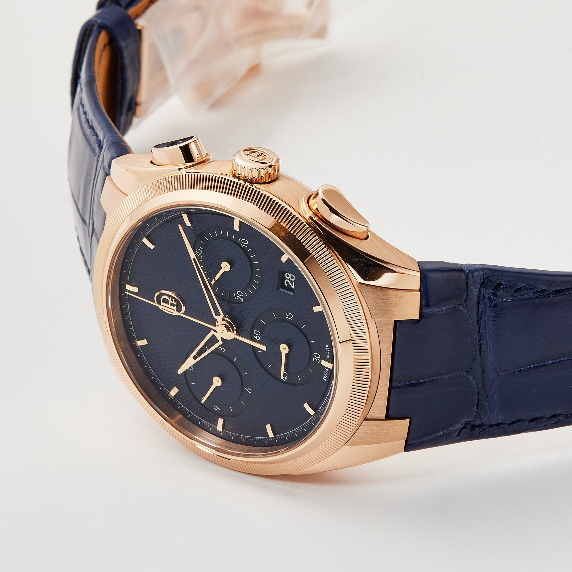 Tonda PF Chronograph Rose Gold Blue Dial 42mm Product Image 3