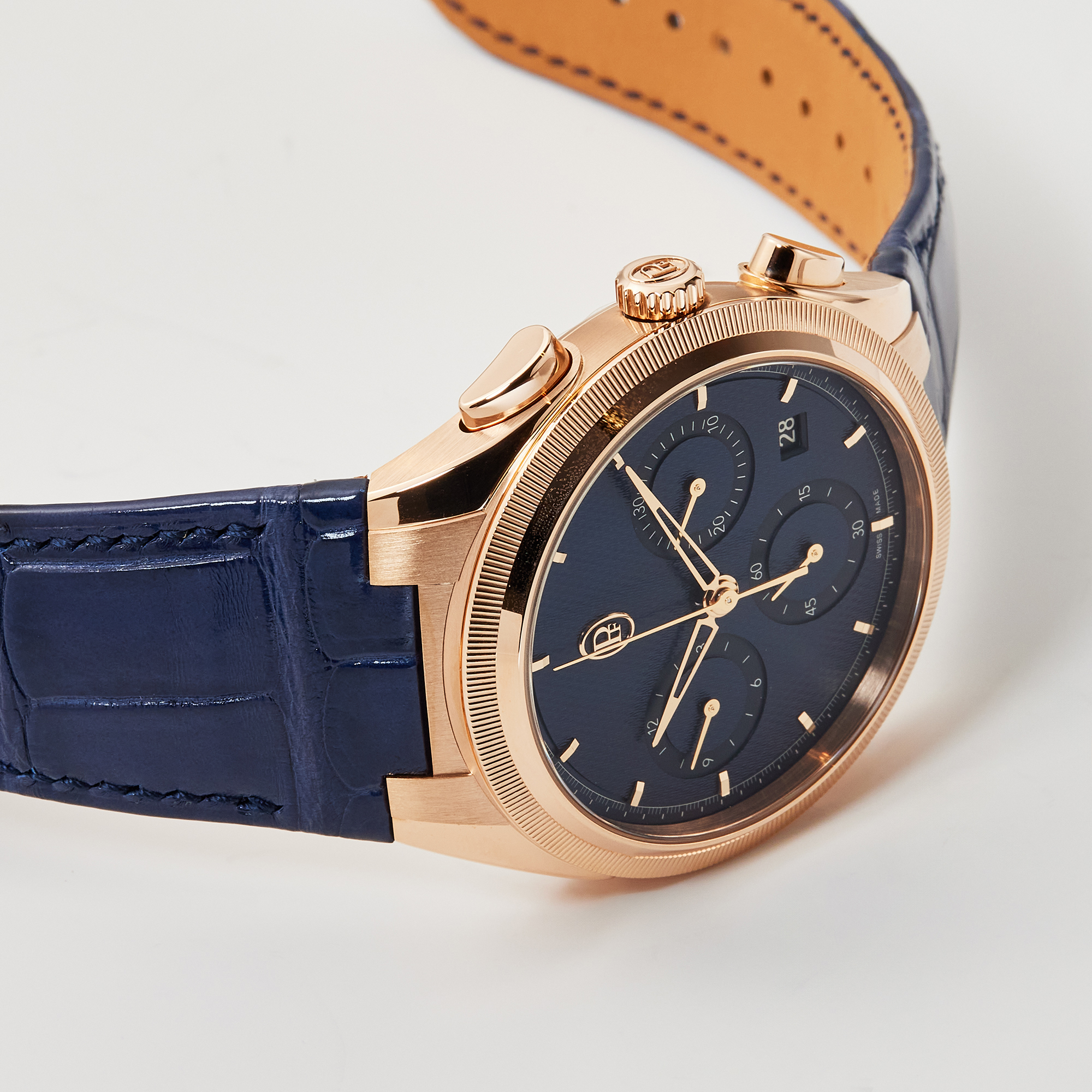 Tonda PF Chronograph Rose Gold Blue Dial 42mm Product Image 4