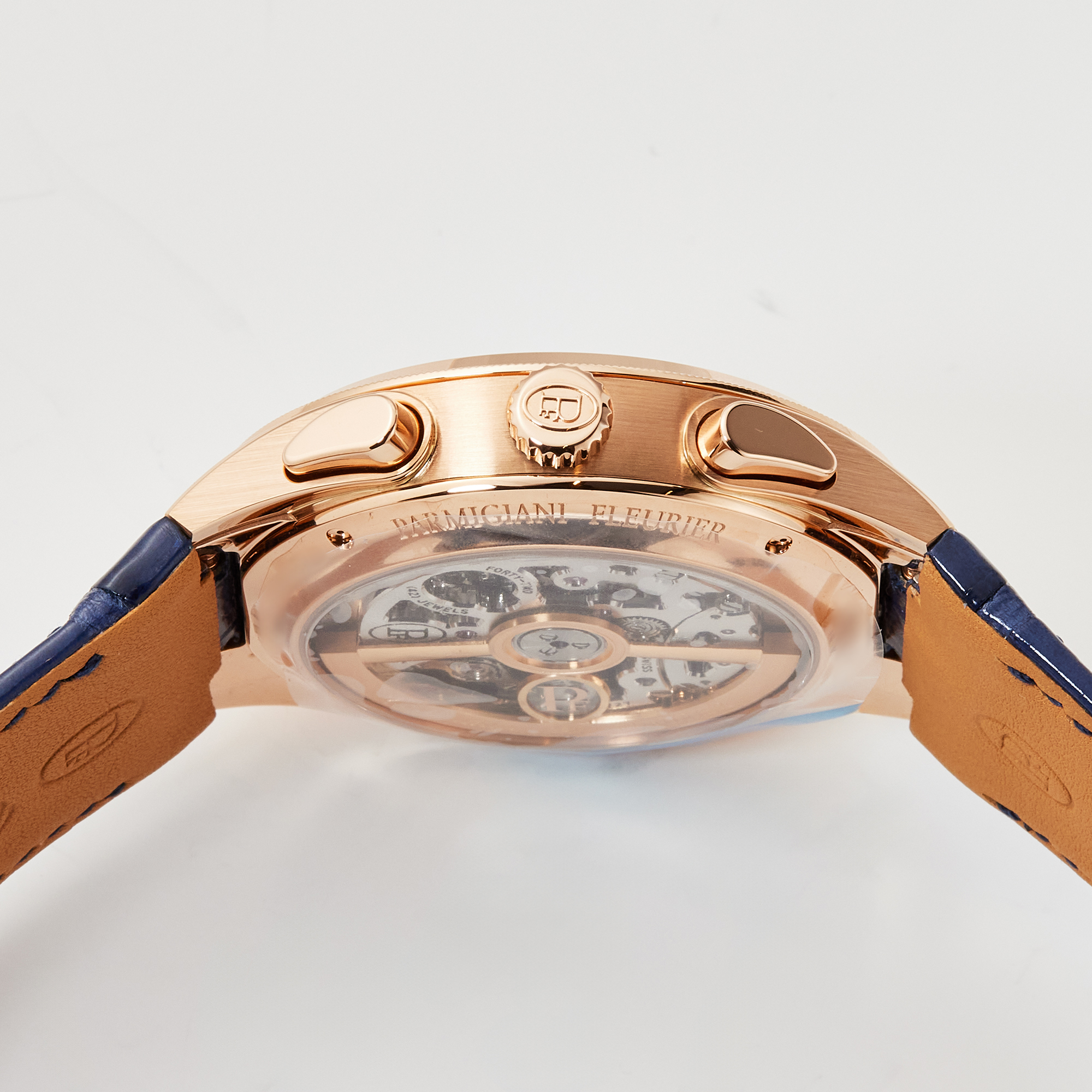 Tonda PF Chronograph Rose Gold Blue Dial 42mm Product Image 6