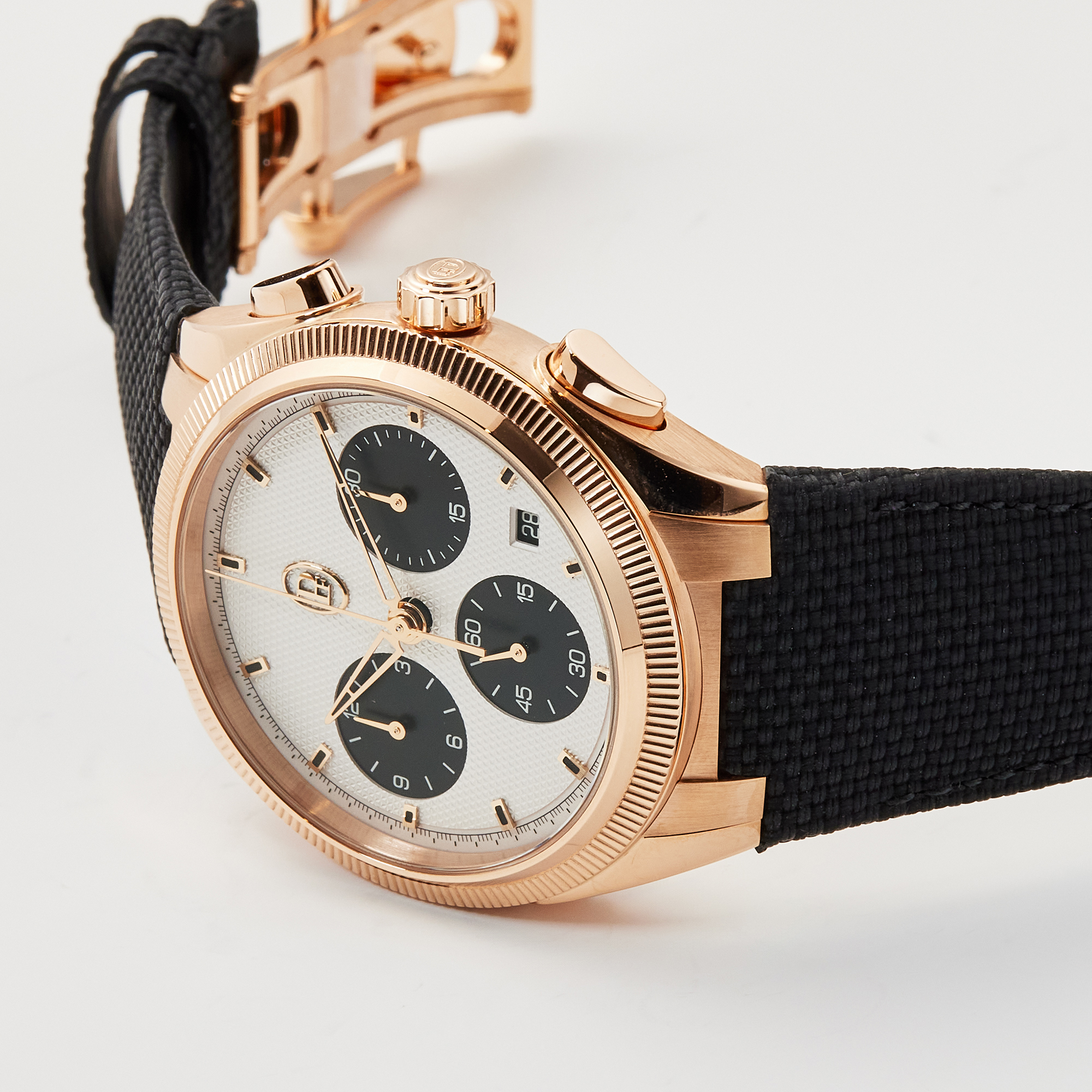 Tonda PF Sport Chronograph Rose Gold Silver Dial 42mm Product Image 3