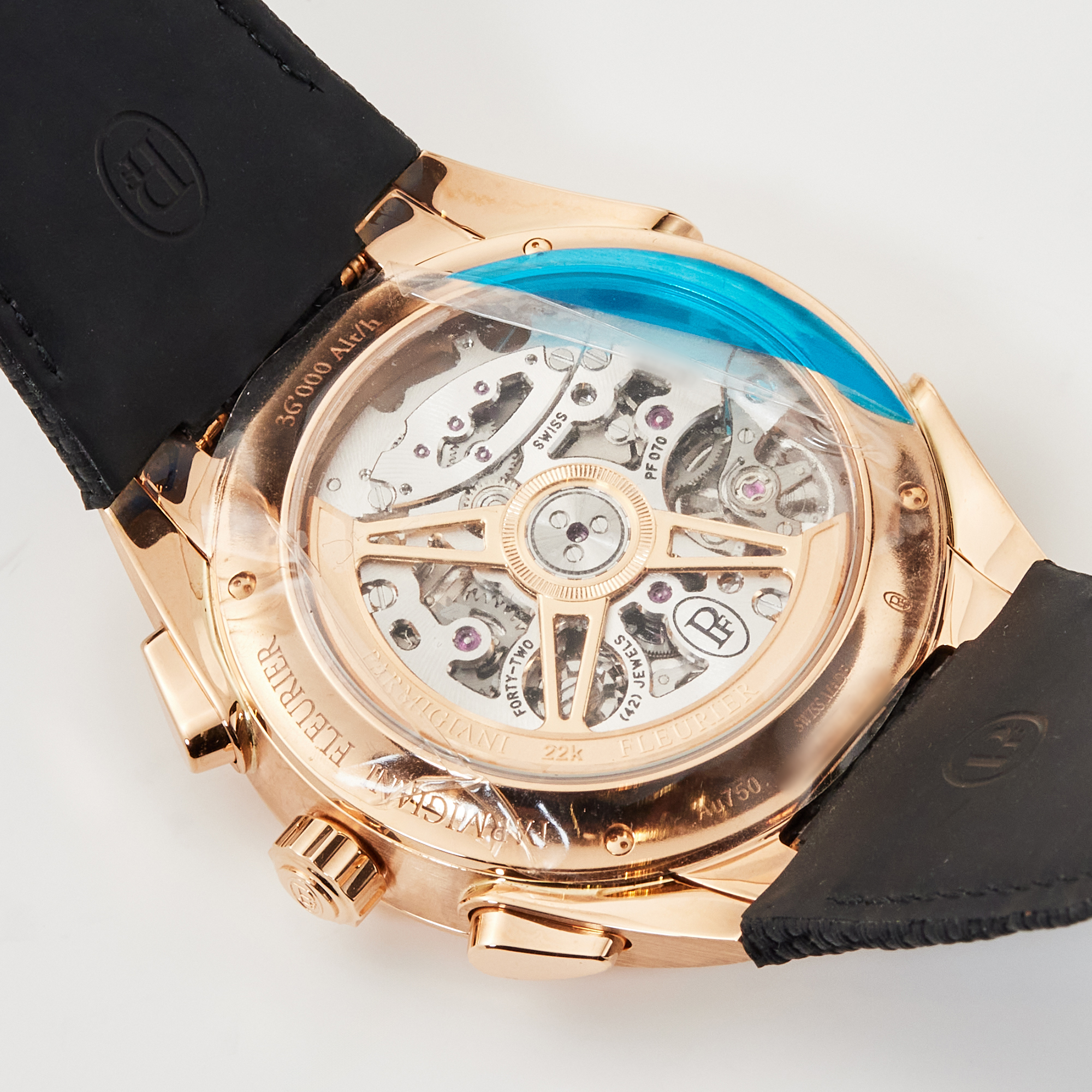 Tonda PF Sport Chronograph Rose Gold Silver Dial 42mm Product Image 5