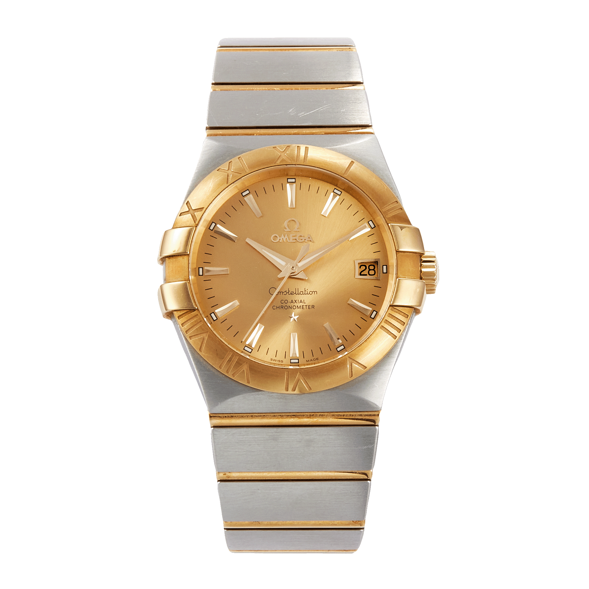 Constellation Yellow Gold & Steel Champagne Dial 38mm Product Image 1