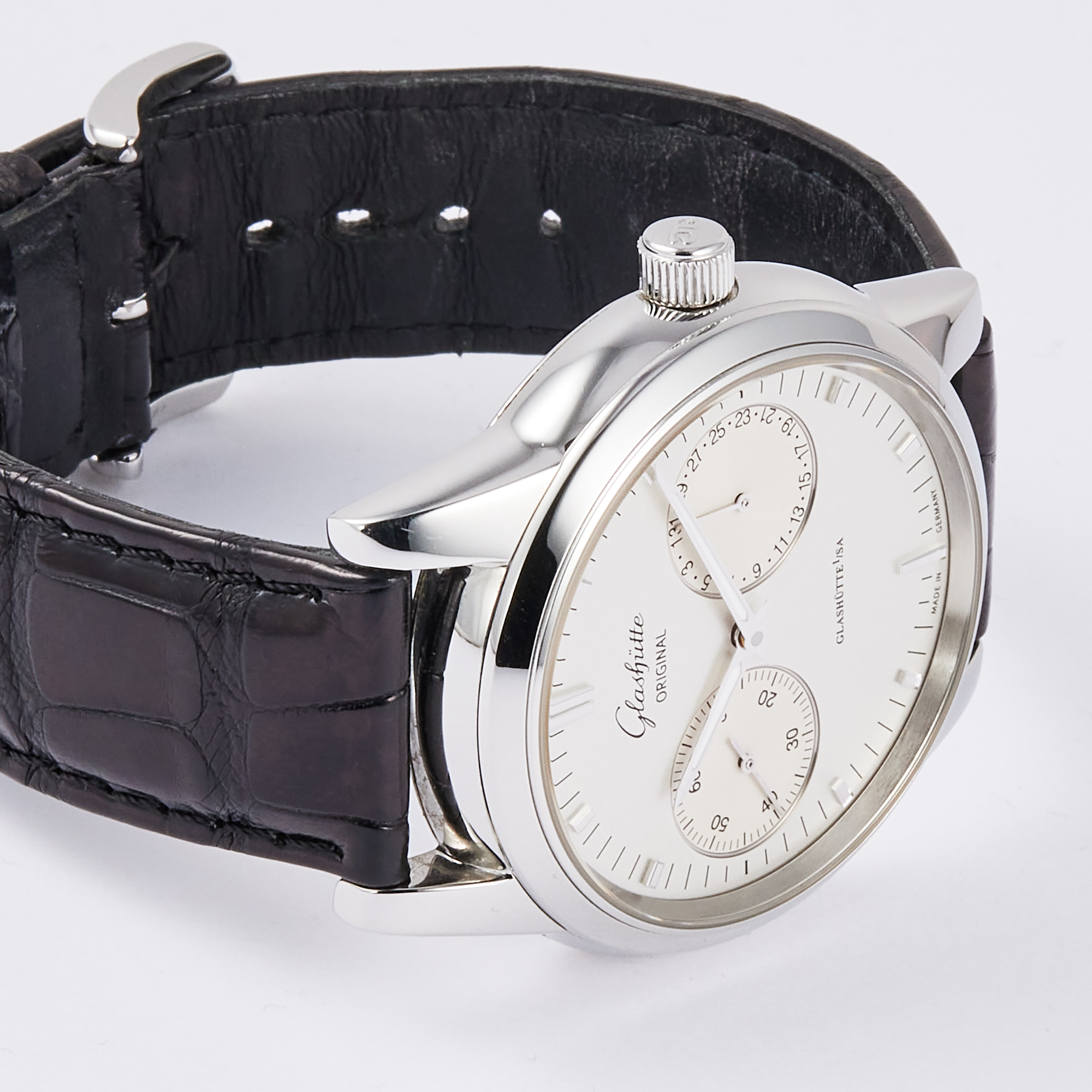 Senator Date Steel Silver Dial 40mm Product Image 4