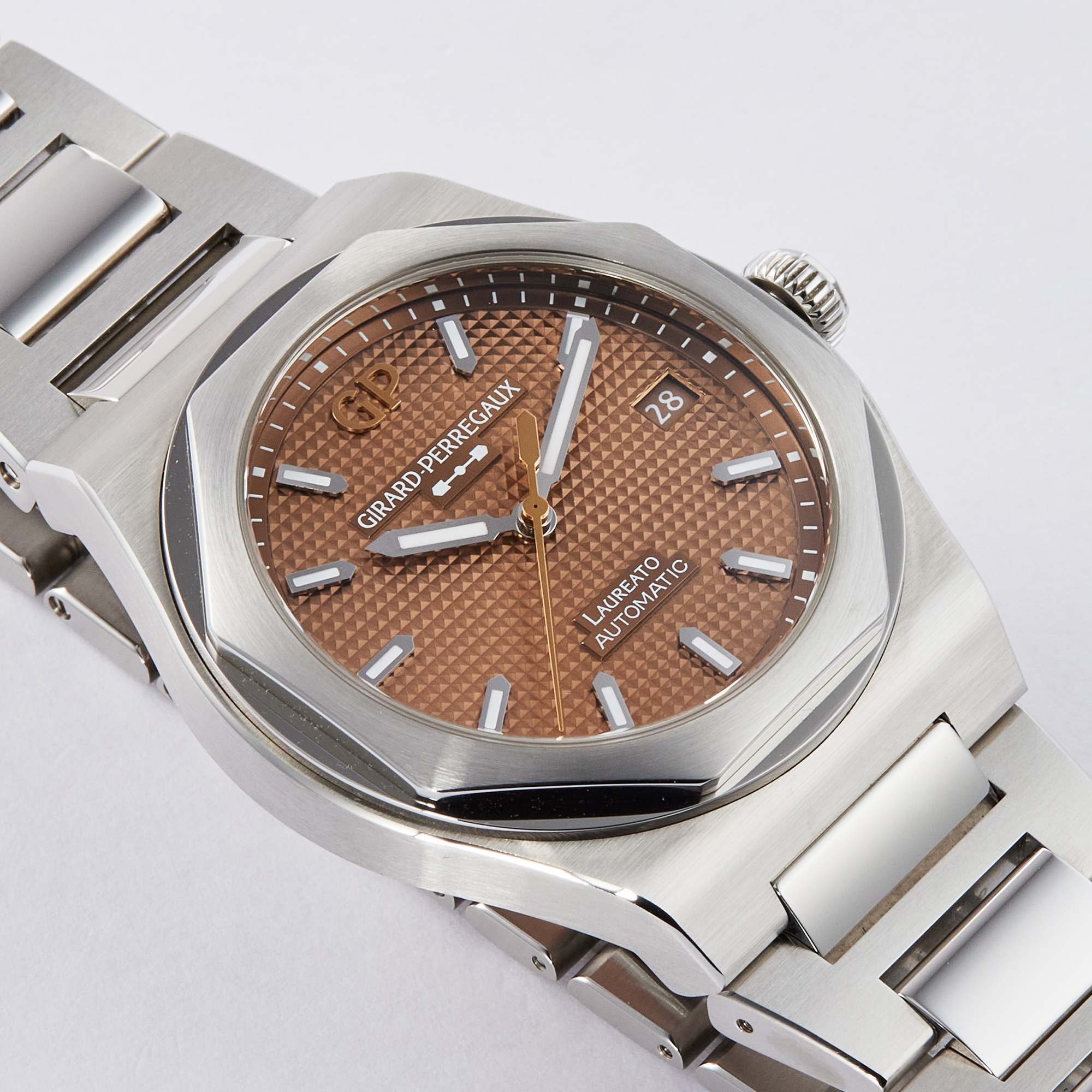 Laureato Steel Copper Dial 38mm Product Image 2