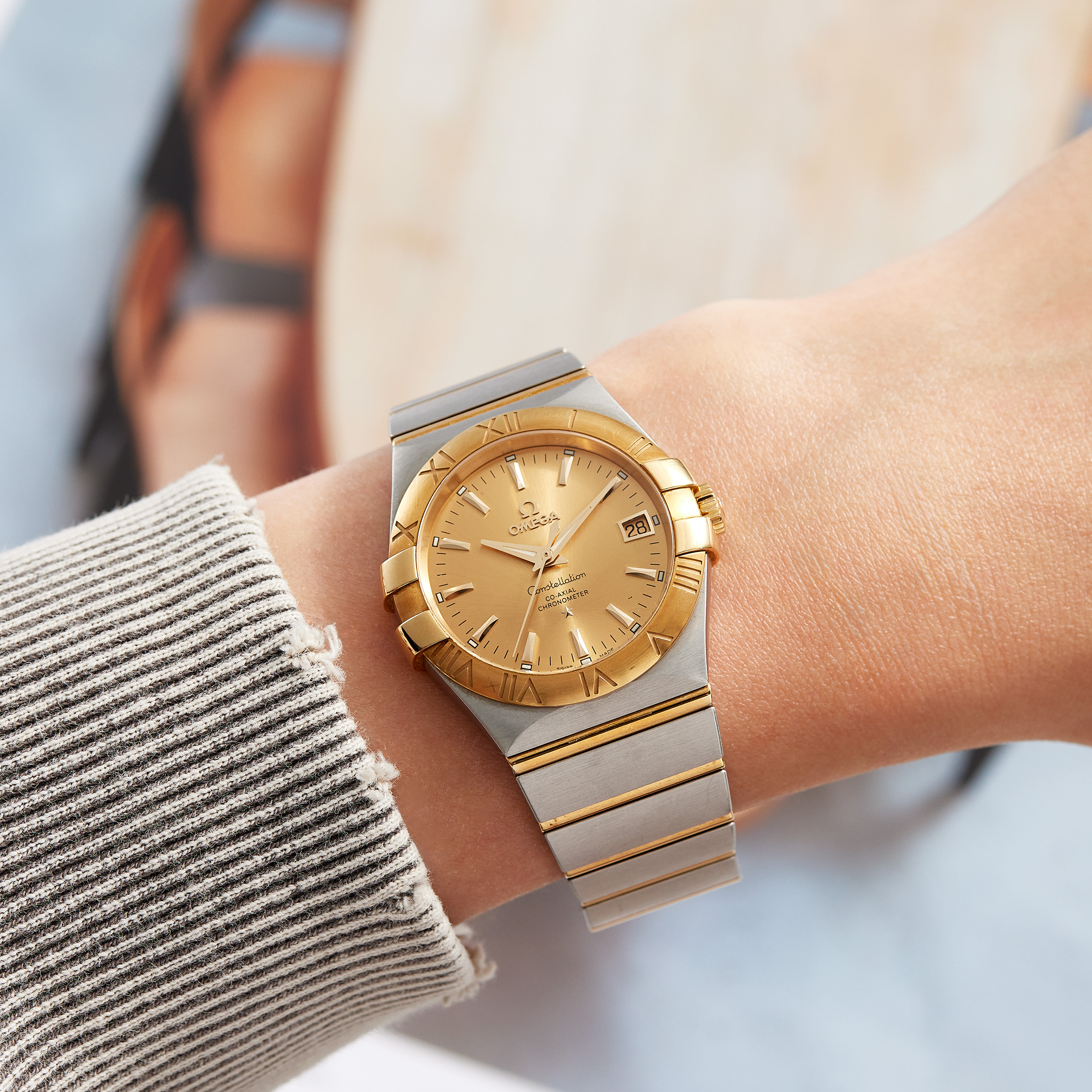 Constellation Yellow Gold & Steel Champagne Dial 38mm Product Image