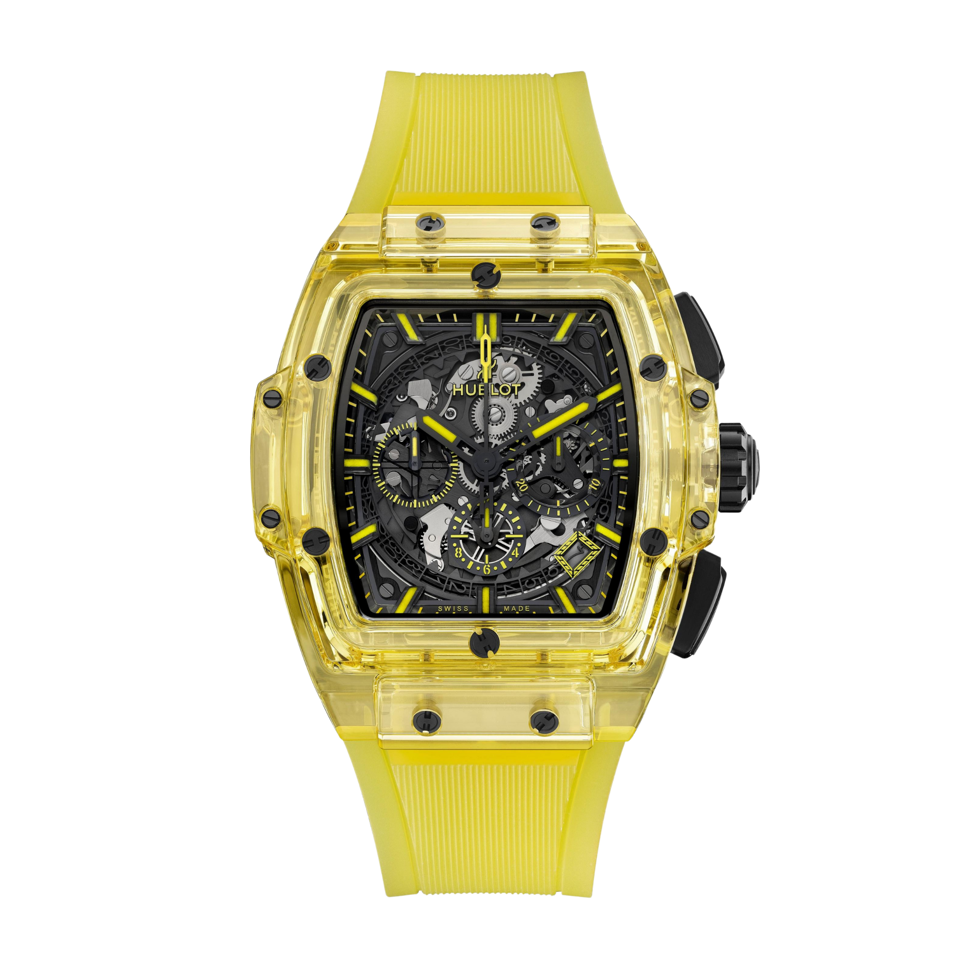 Spirit of Big Bang Yellow Sapphire Skeleton Dial 42mm Product Image