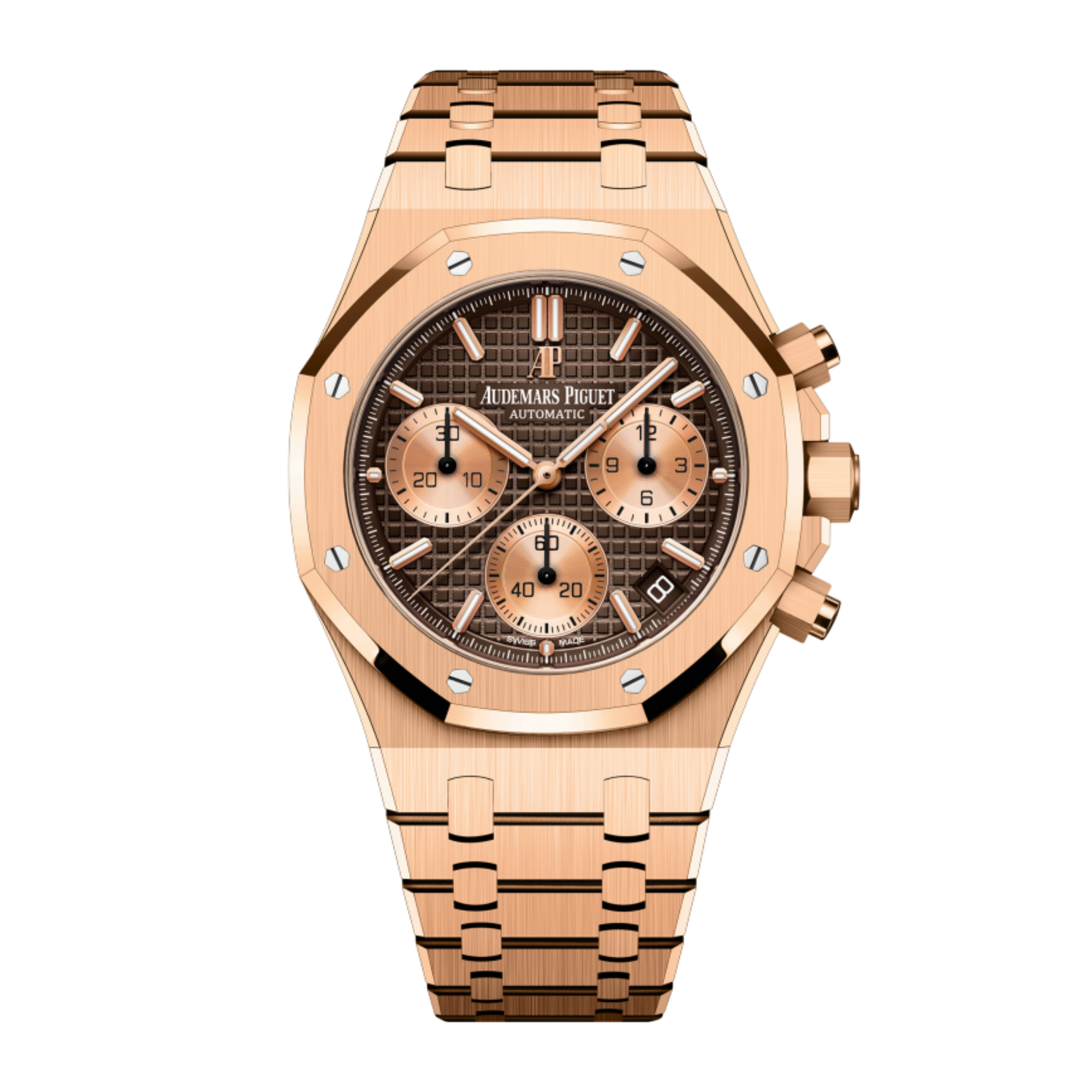 Royal Oak Chronograph Rose Gold Brown Dial 41mm Product Image