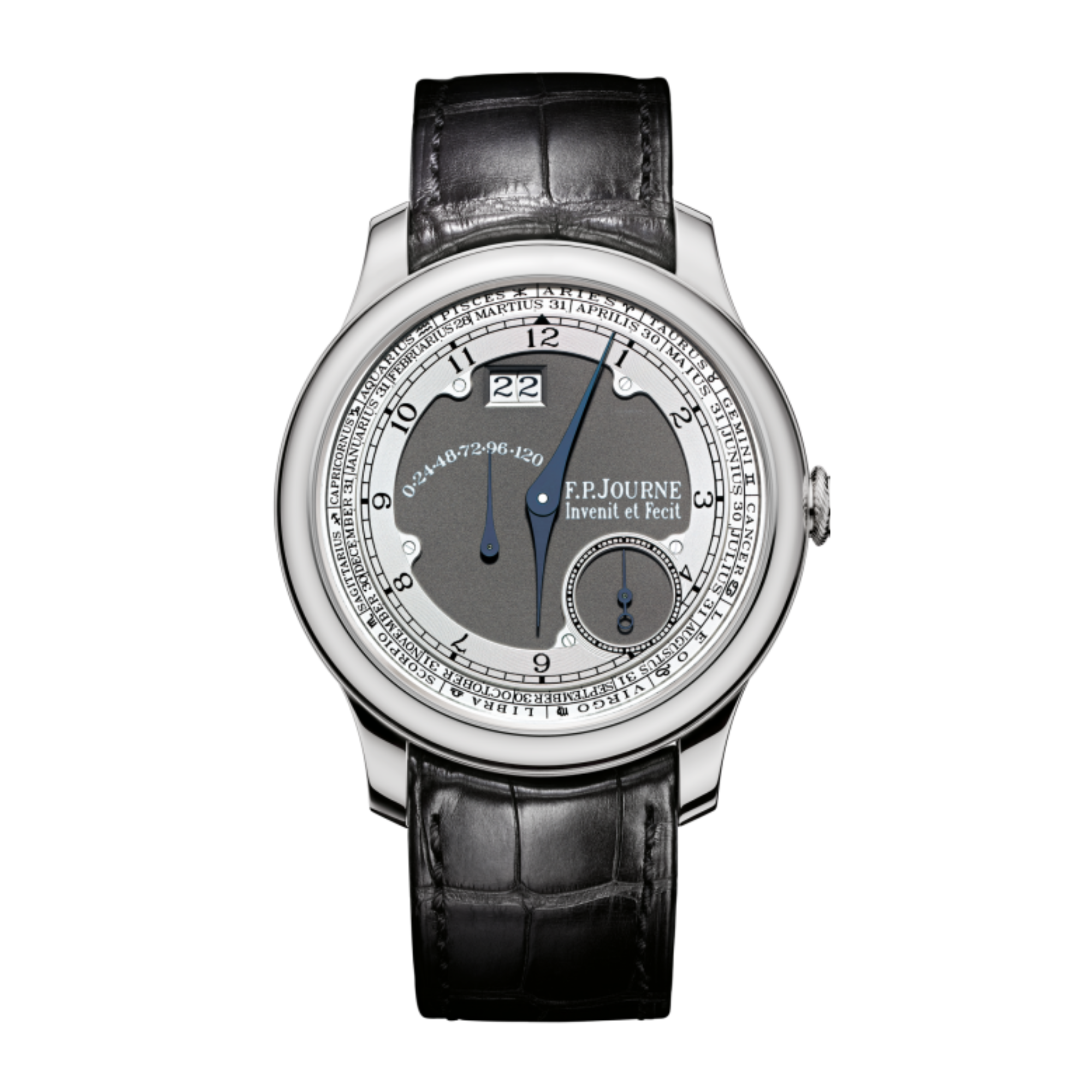 Octa Zodiaque Platinum Grey Dial 40mm Product Image