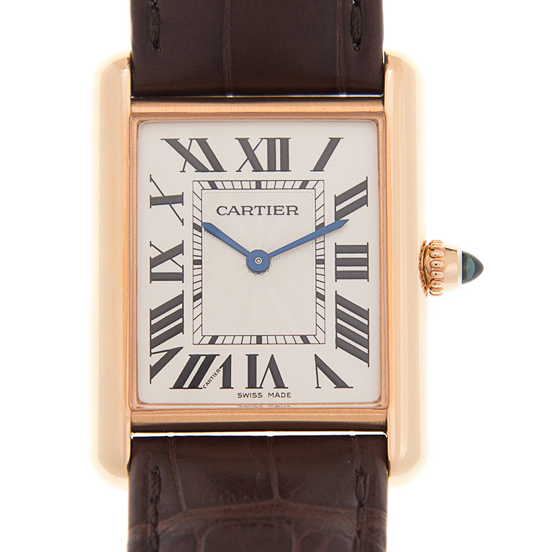 Tank Louis Rose Gold Silver Dial 25mm Product Image 2
