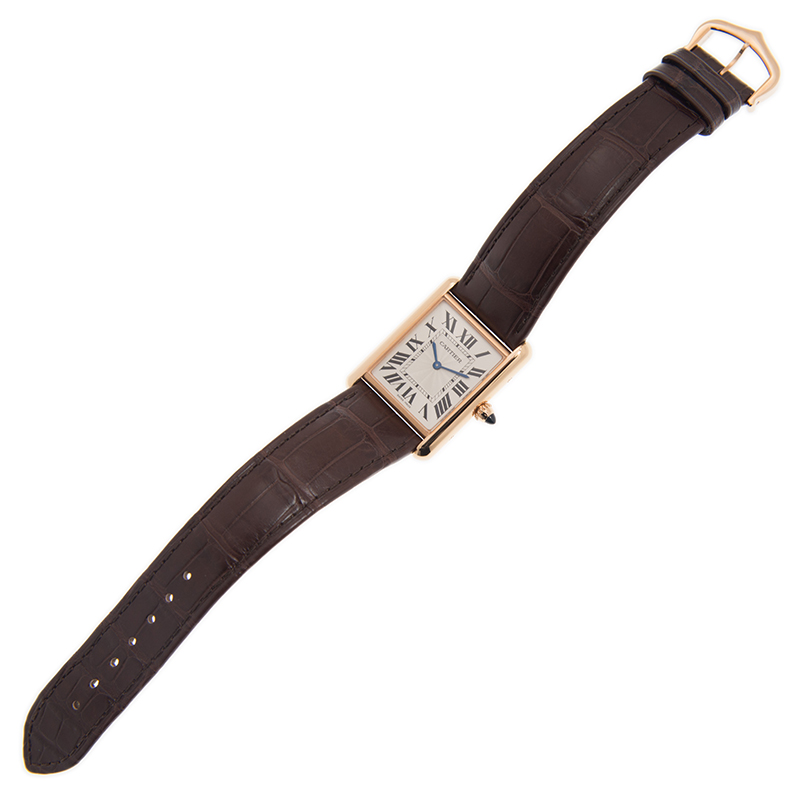 Tank Louis Rose Gold Silver Dial 25mm Product Image 4