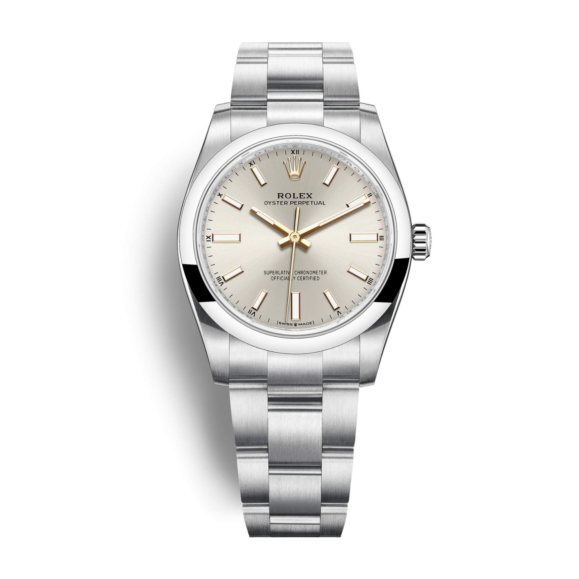 Oyster Perpetual Steel Silver Dial 34mm Product Image