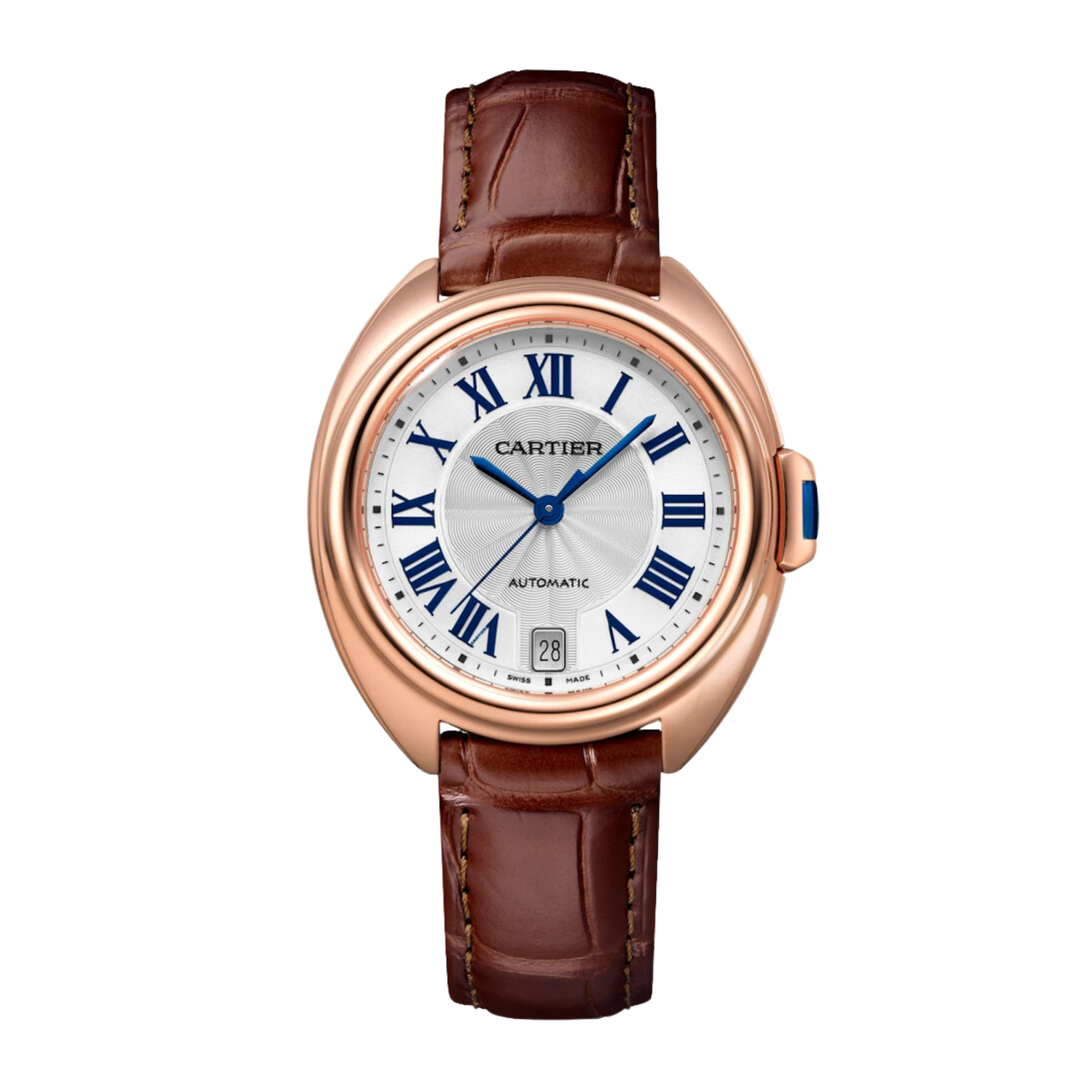 Clé de Cartier Rose Gold White Dial 35mm Product Image