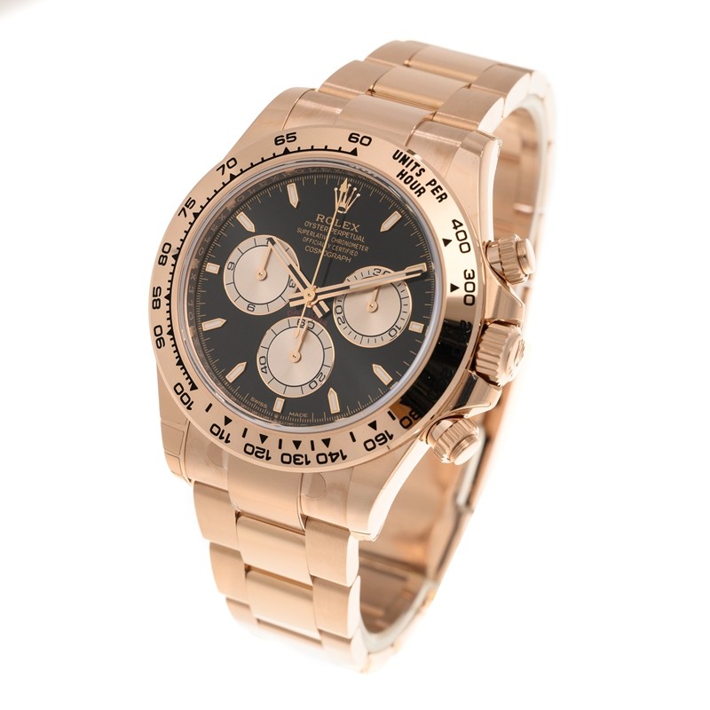 Daytona Rose Gold Black Dial 40mm Product Image 4