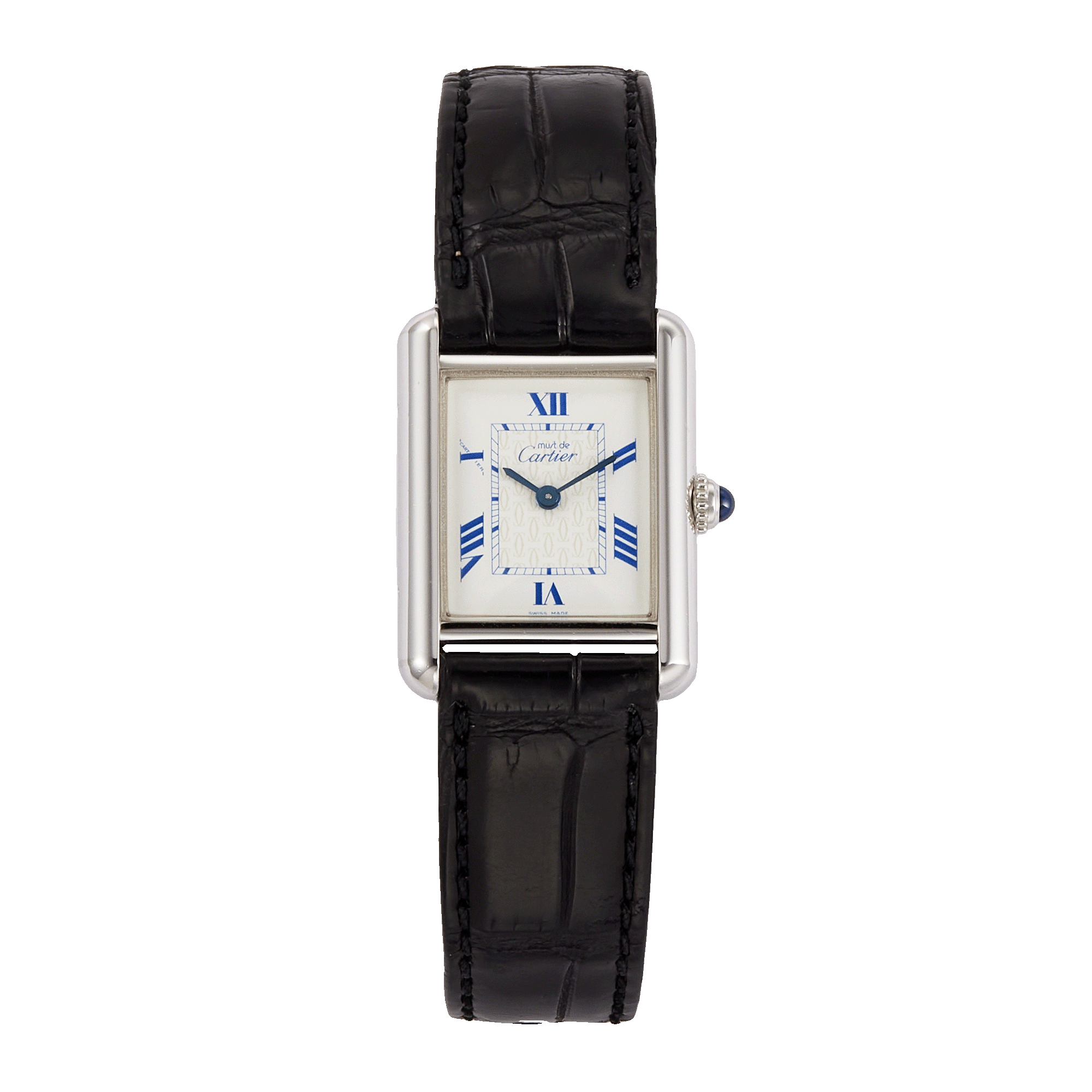 Cartier Must de Cartier 時計　ウィメンズ Cartier Must de Cartier Quartz Vendome 18K Plaque Leather