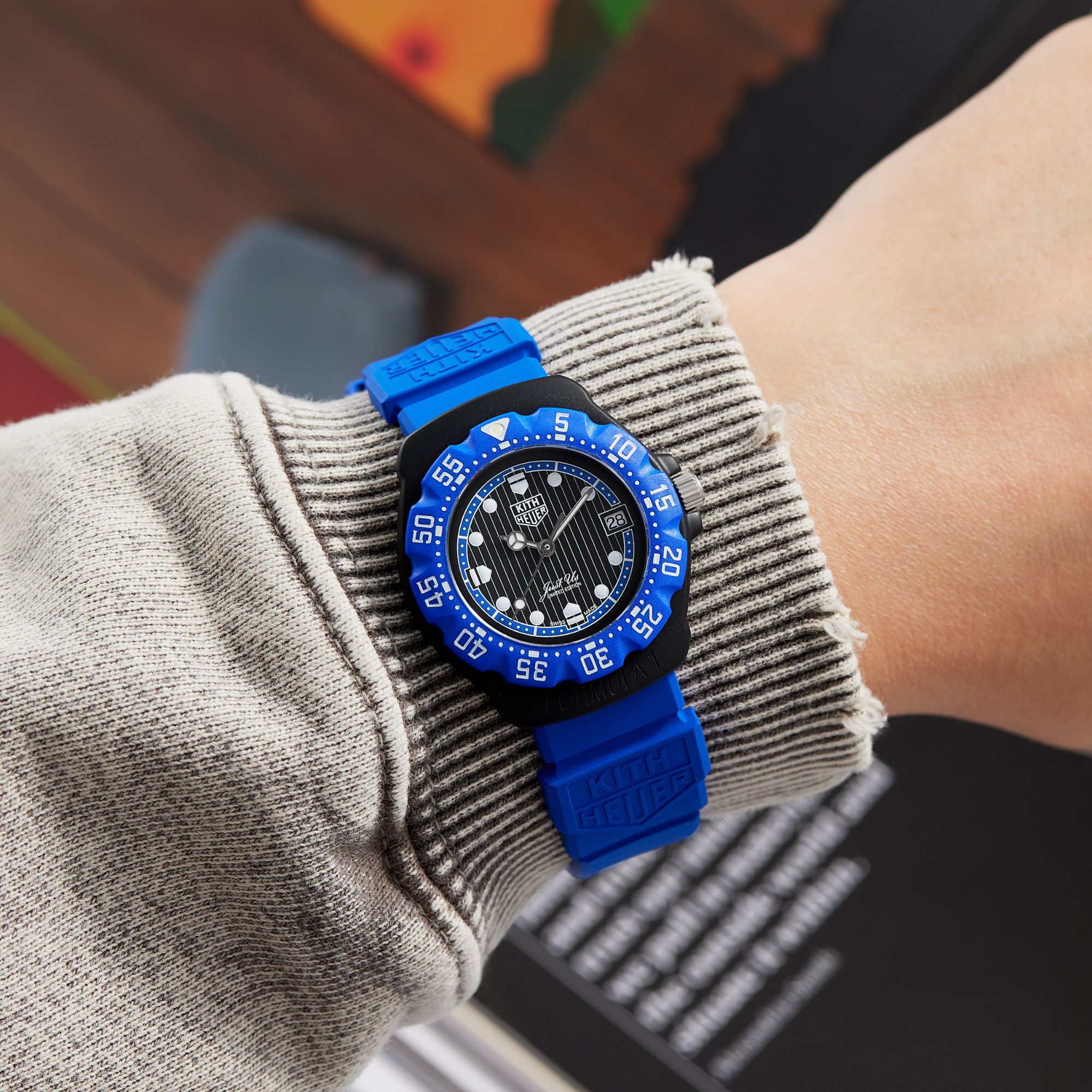 TAG Heuer Formula 1 x Kith Blue Product Image 10