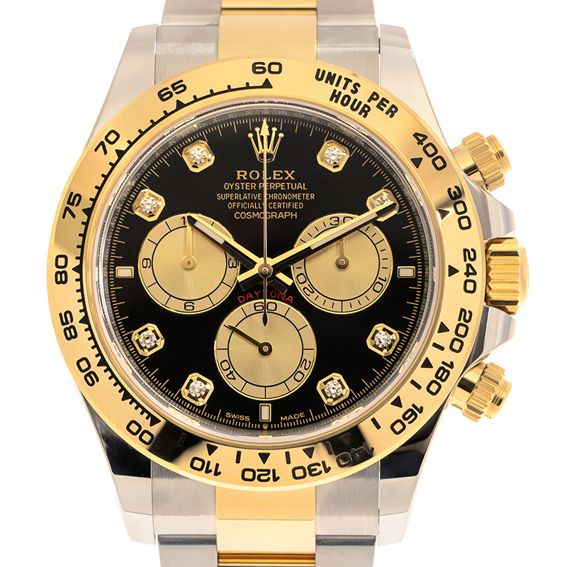Daytona Yellow Gold & Steel Black Dial 40mm Product Image 3