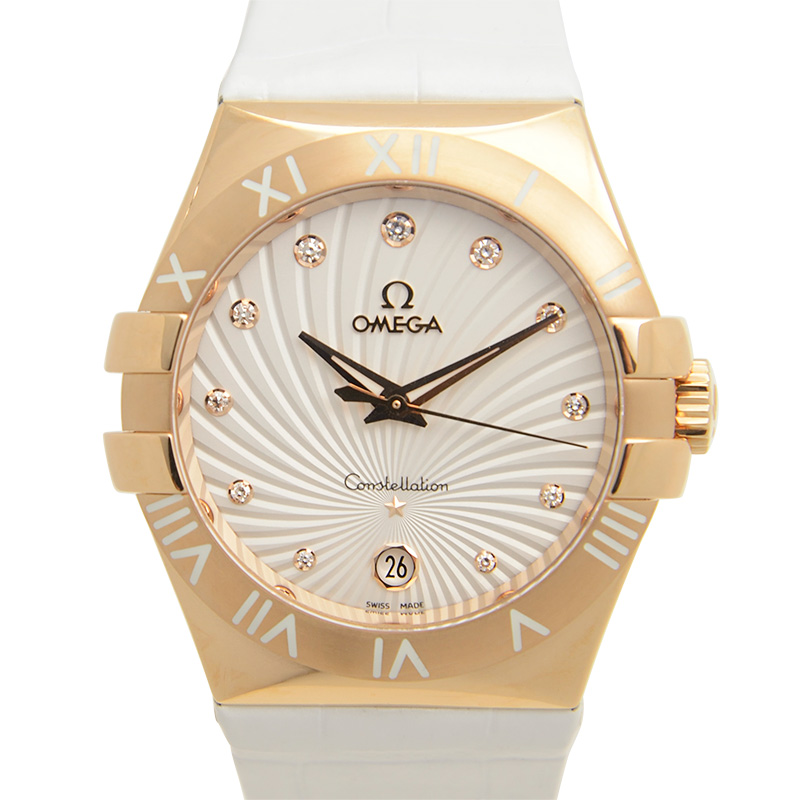 Constellation Rose Gold Silver Dial 35mm Product Image 3