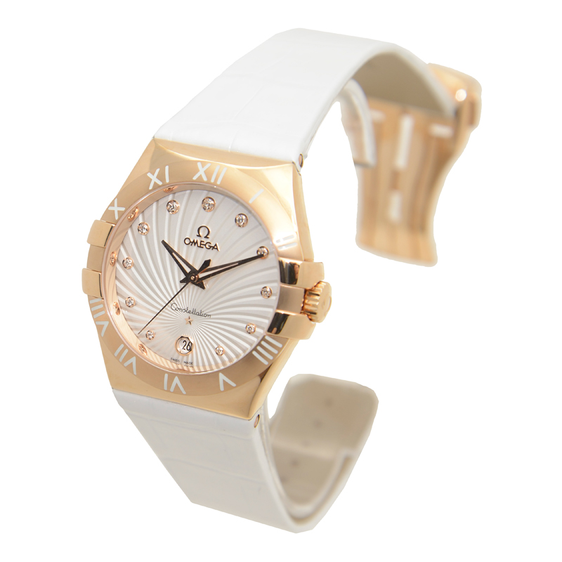 Constellation Rose Gold Silver Dial 35mm Product Image 2