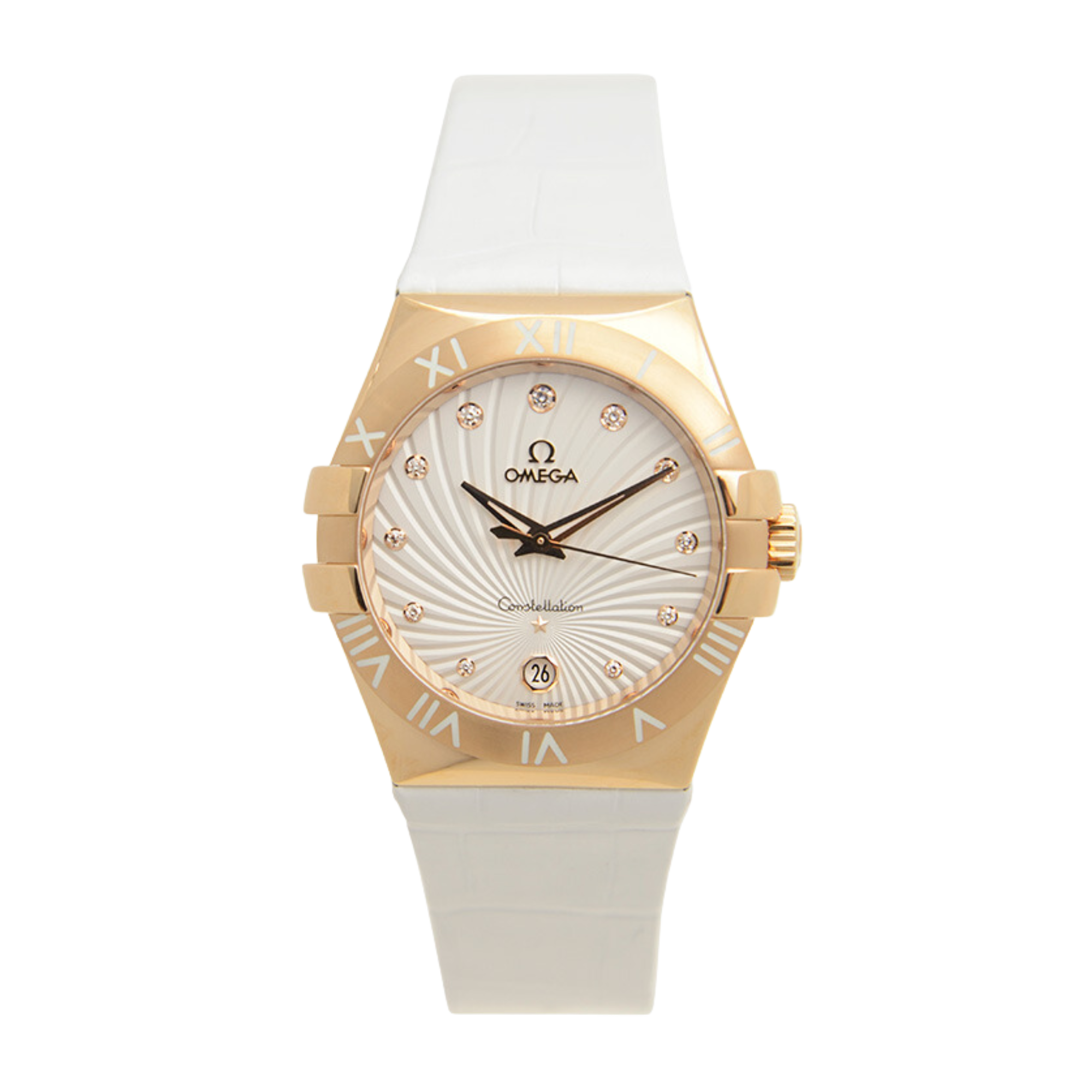 Constellation Rose Gold Silver Dial 35mm Product Image 1