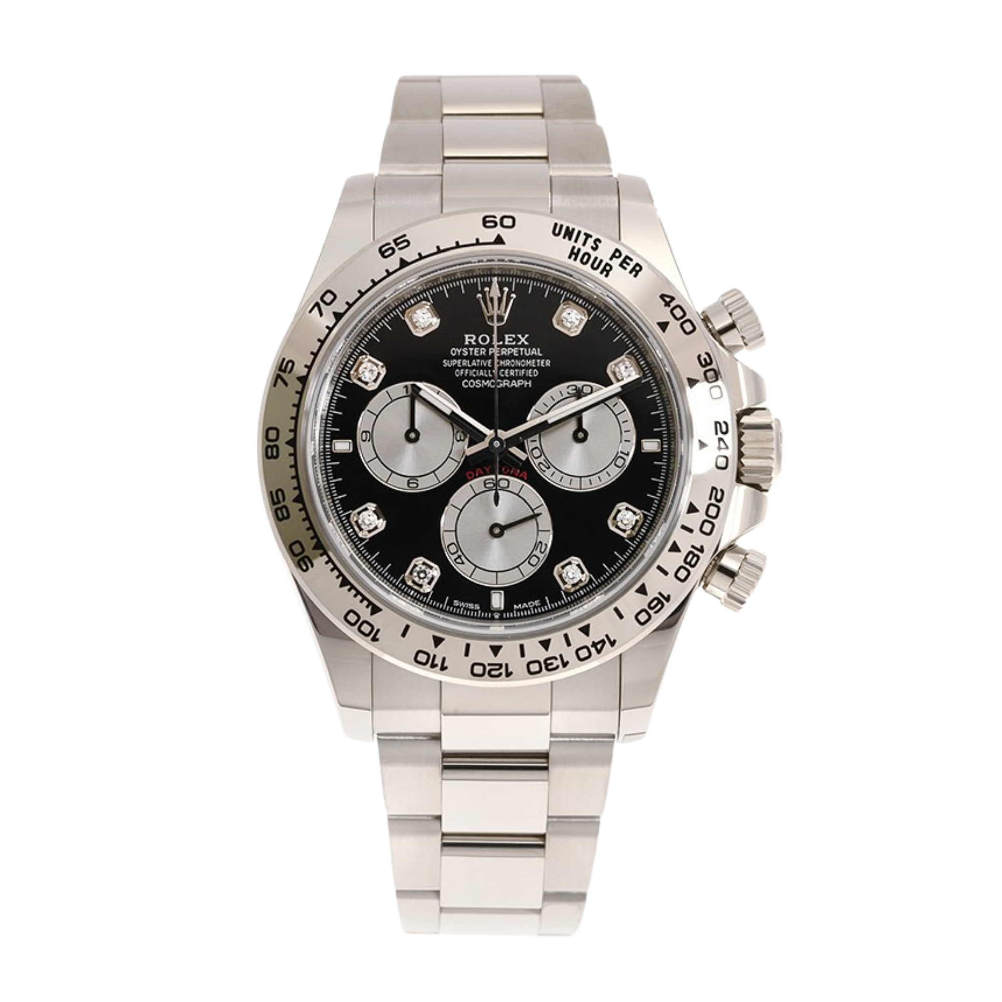 Daytona White Gold Black Dial 40mm Product Image 1