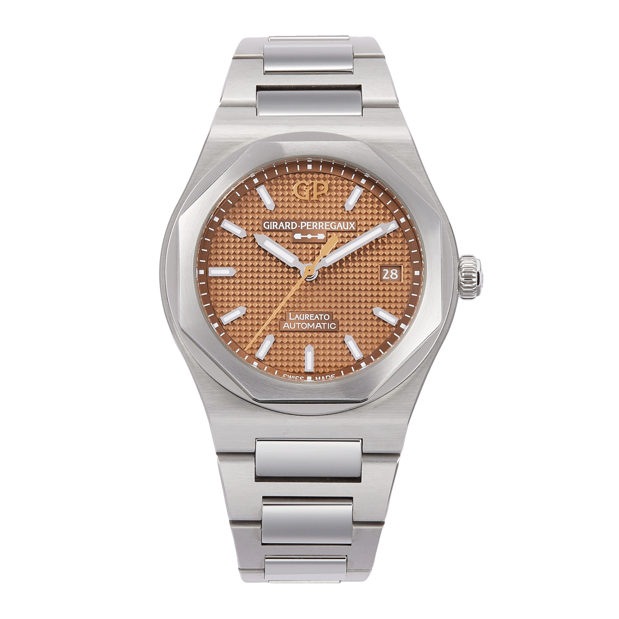 Laureato Steel Copper Dial 38mm Product Image