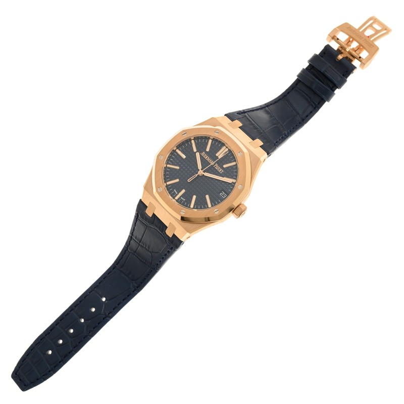 Royal Oak Selfwinding Rose Gold Blue Dial 41mm Product Image 4