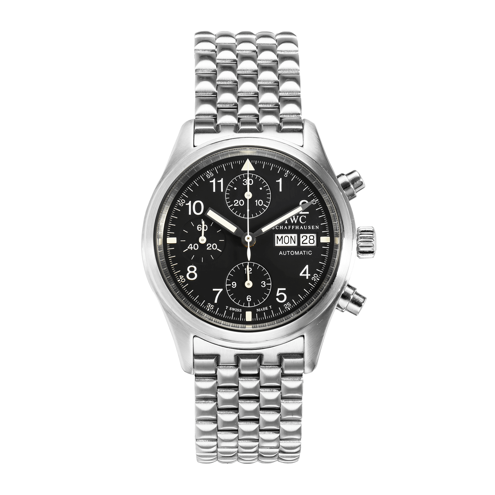 Pilot Chronograph Steel Black Dial 39mm Product Image
