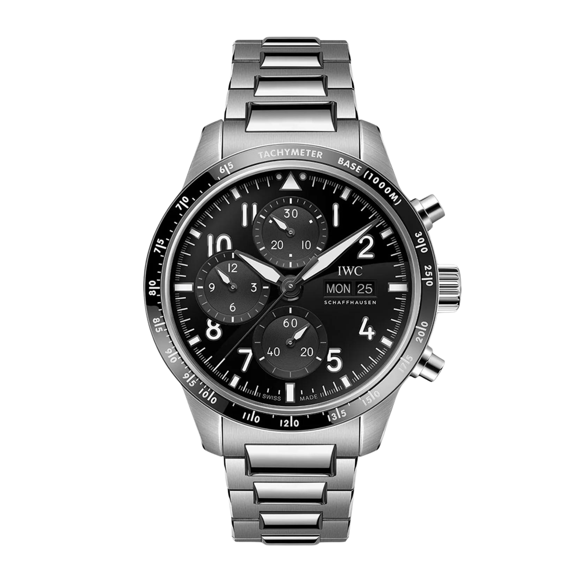 Pilot's Watch Performance Chronograph AMG Titanium Black Dial 41mm Product Image
