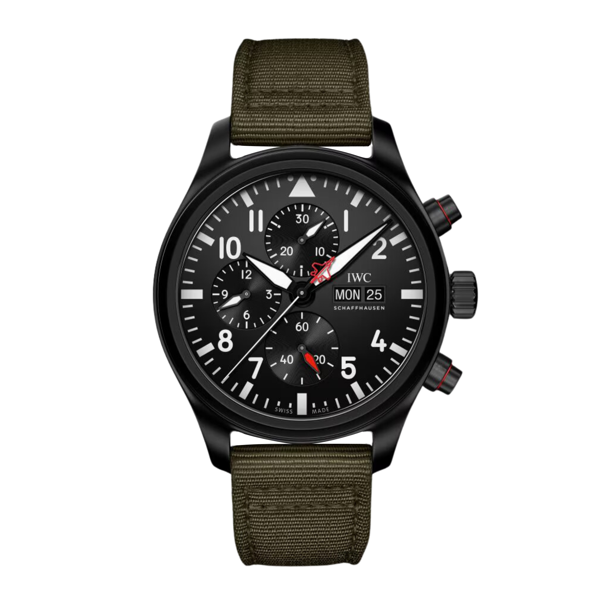 Pilot Flyback Chronograph Top Gun Strike Fighter Tactics Instructor Titanium Ceramic Black Dial 44mm Product Image