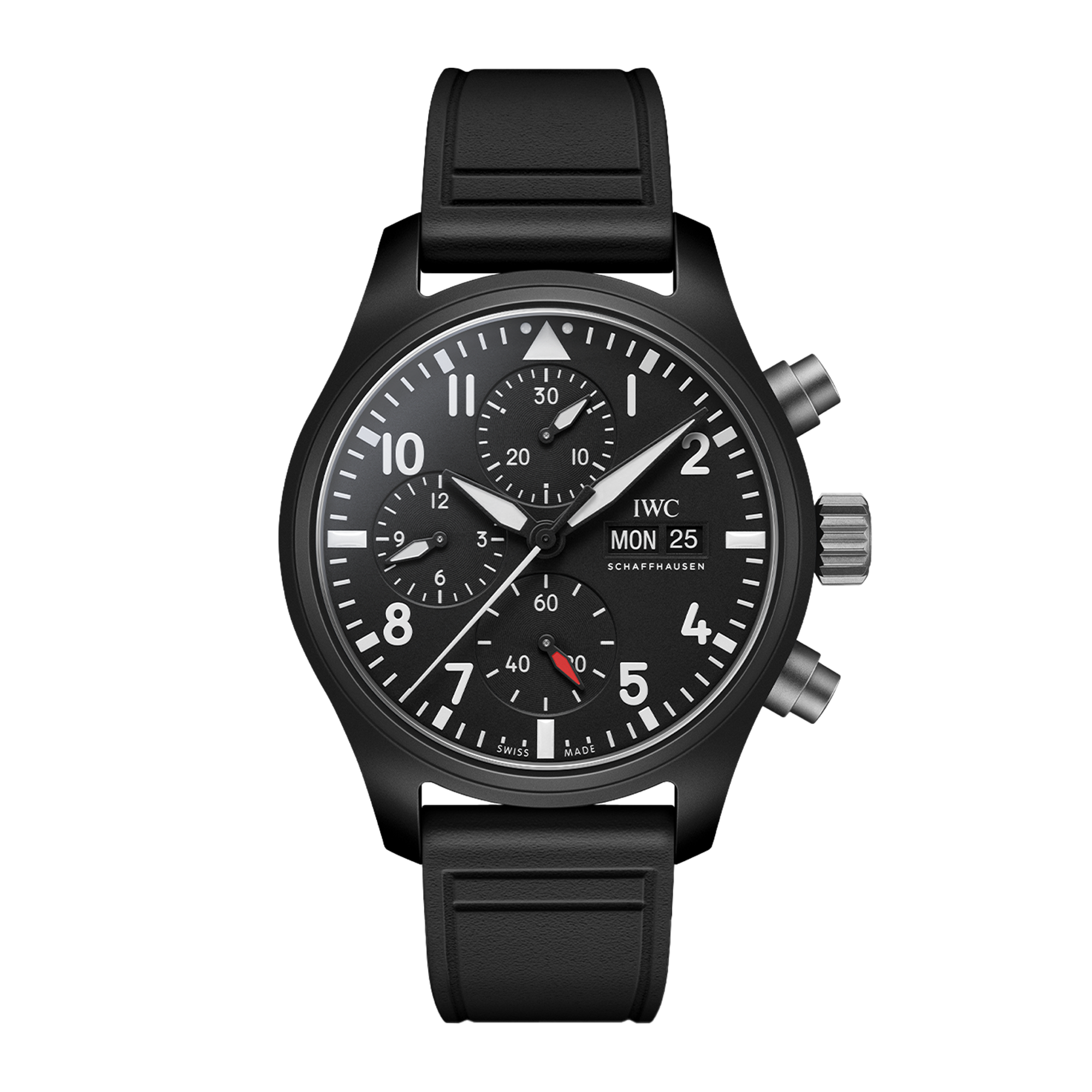 Pilot's Watch Chronograph Top Gun Ceramic Black Dial 42mm Product Image
