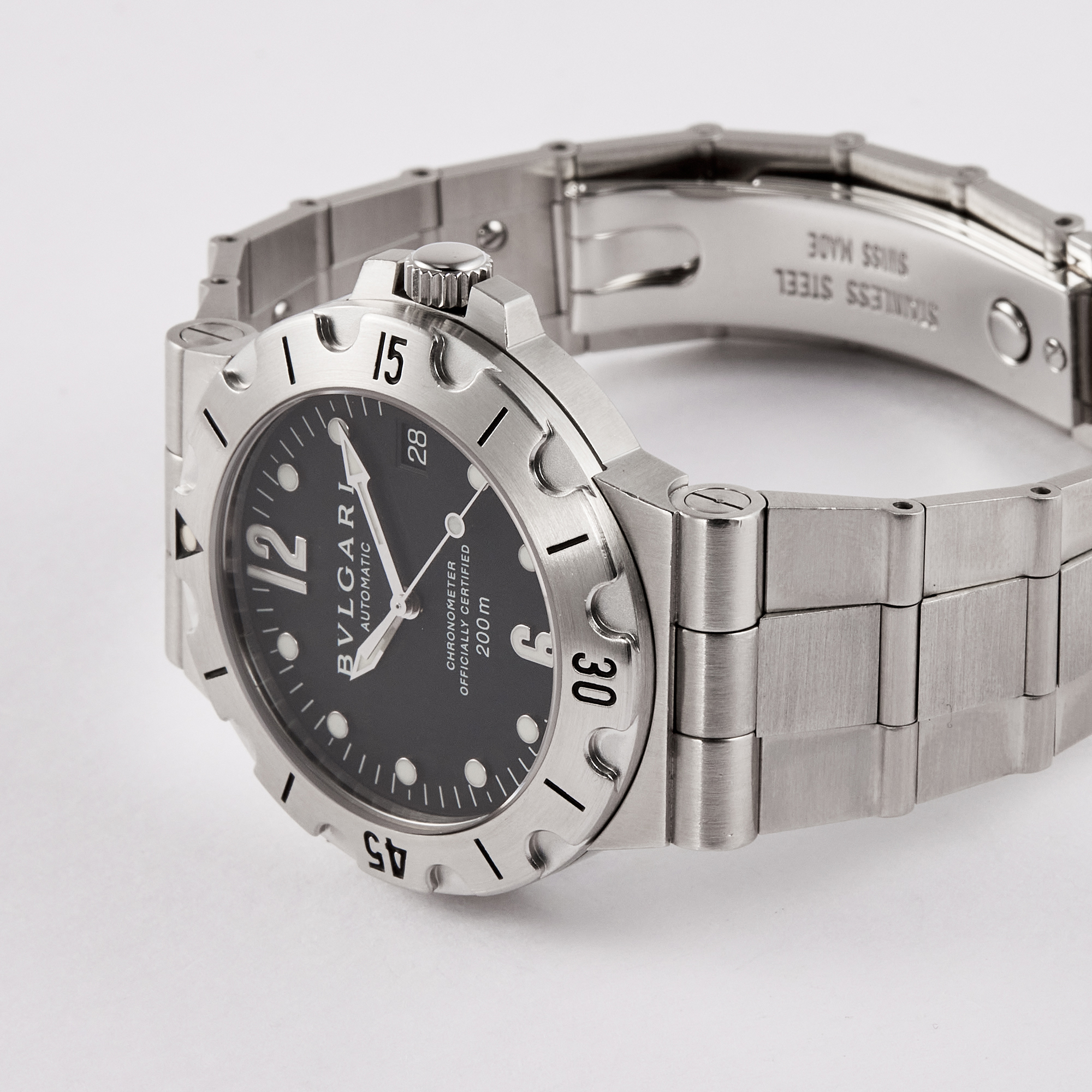 Diagono Scuba Steel Black Dial 41mm Product Image 3