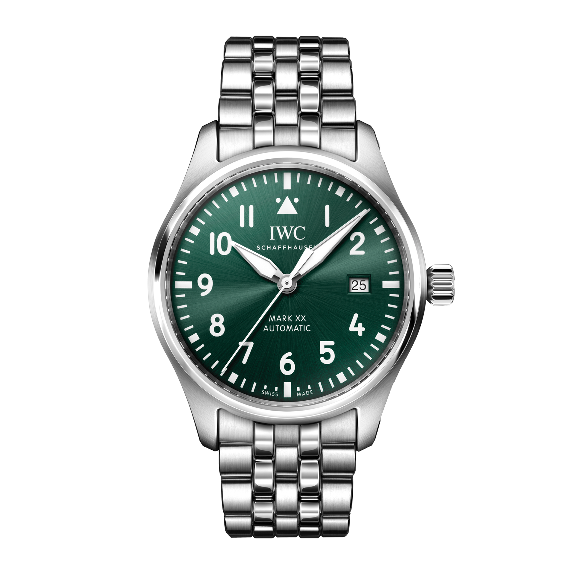 Pilot's Watch Mark XX Steel Green Dial 40mm Product Image