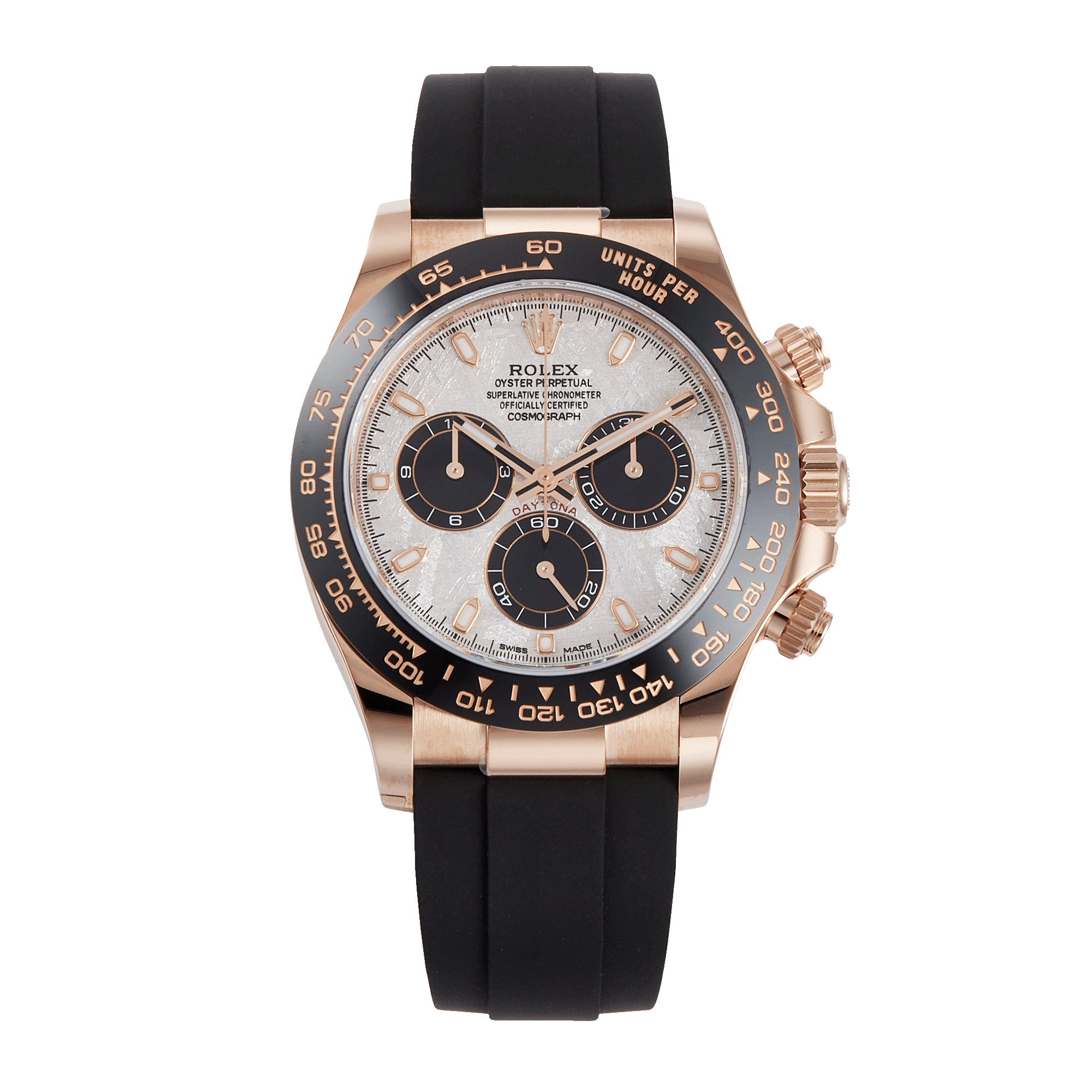 Daytona Rose Gold Oysterflex Meteorite Dial 40mm Product Image 1