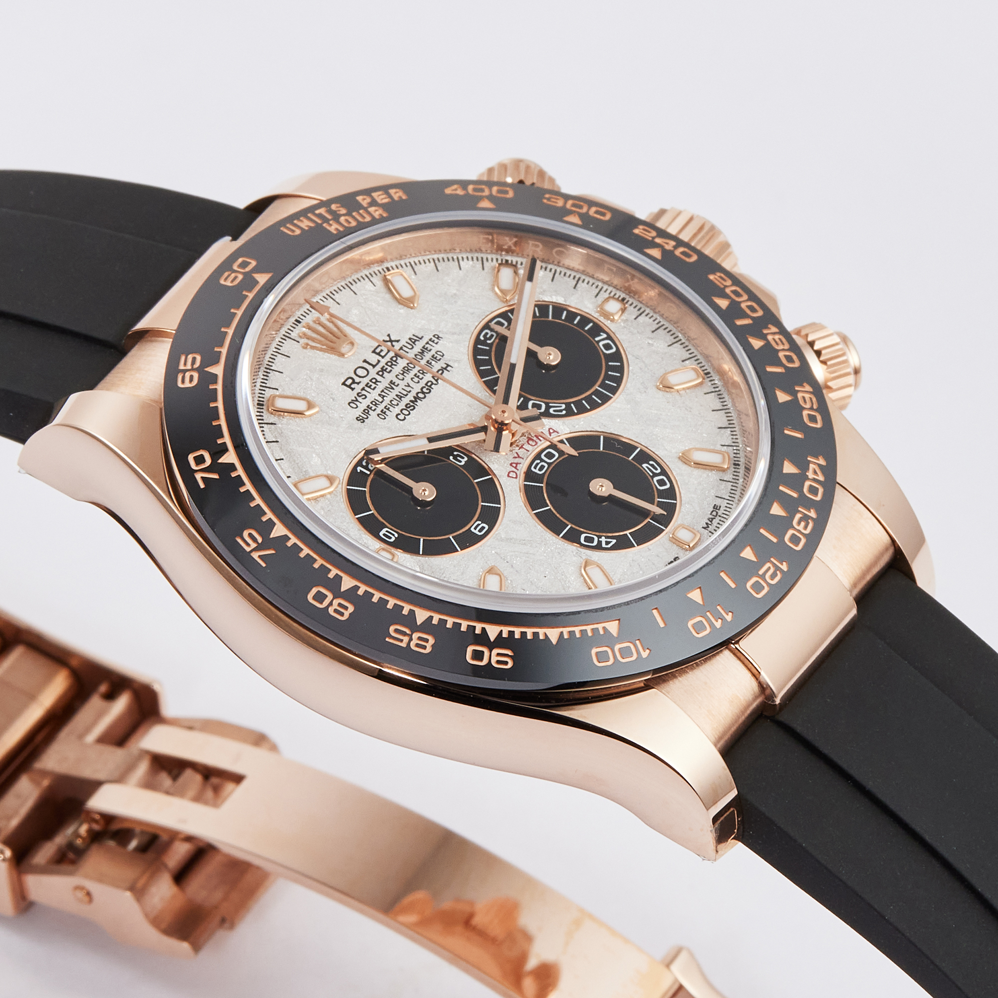 Daytona Rose Gold Oysterflex Meteorite Dial 40mm Product Image 2