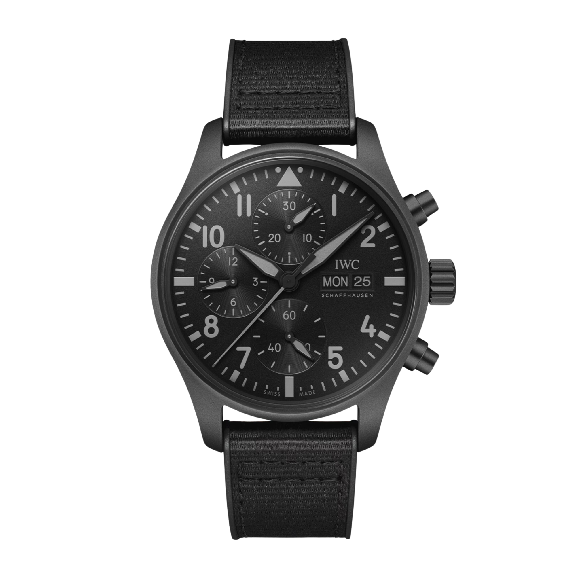 Pilot's Watch Chronograph Top Gun Ceratanium Black Dial 41mm Product Image