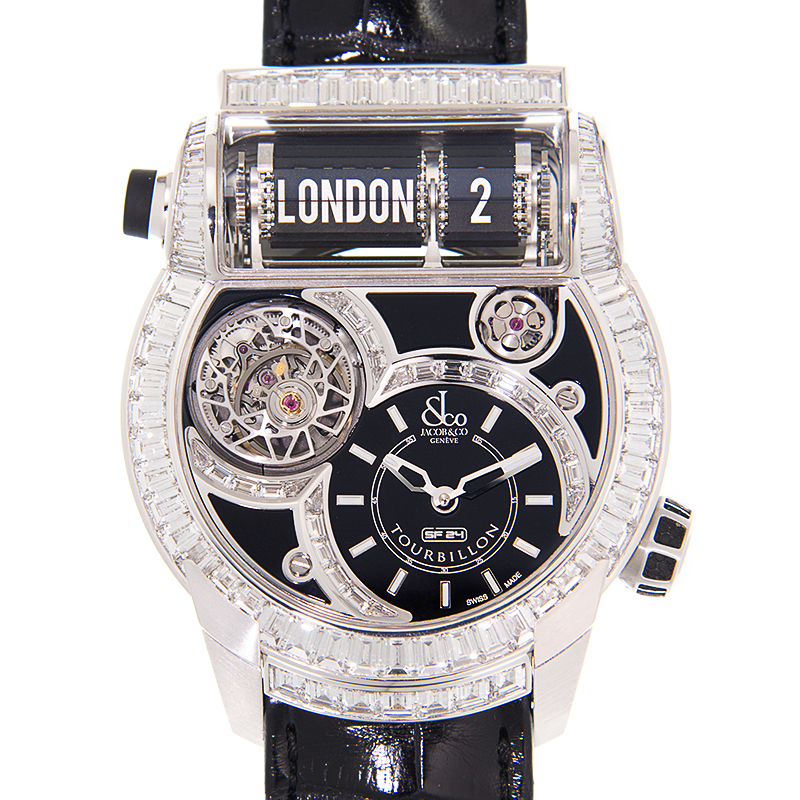 Epic SF24 Tourbillon Baguette Black Dial 45mm Product Image 2