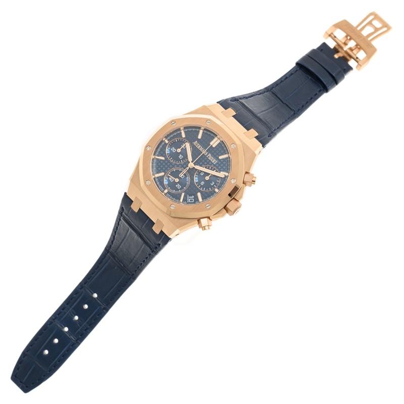 Royal Oak Chronograph Rose Gold Blue Dial 41mm Product Image 4