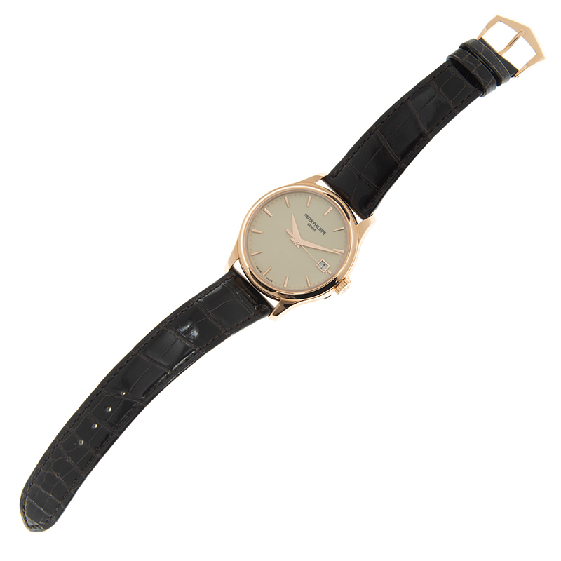 Calatrava Rose Gold Ivory Dial 39mm Product Image 4