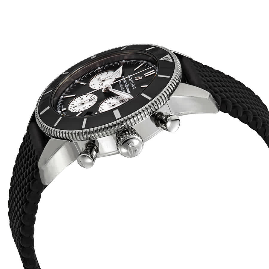 Superocean Heritage Chronograph Black Dial 44mm Product Image 3