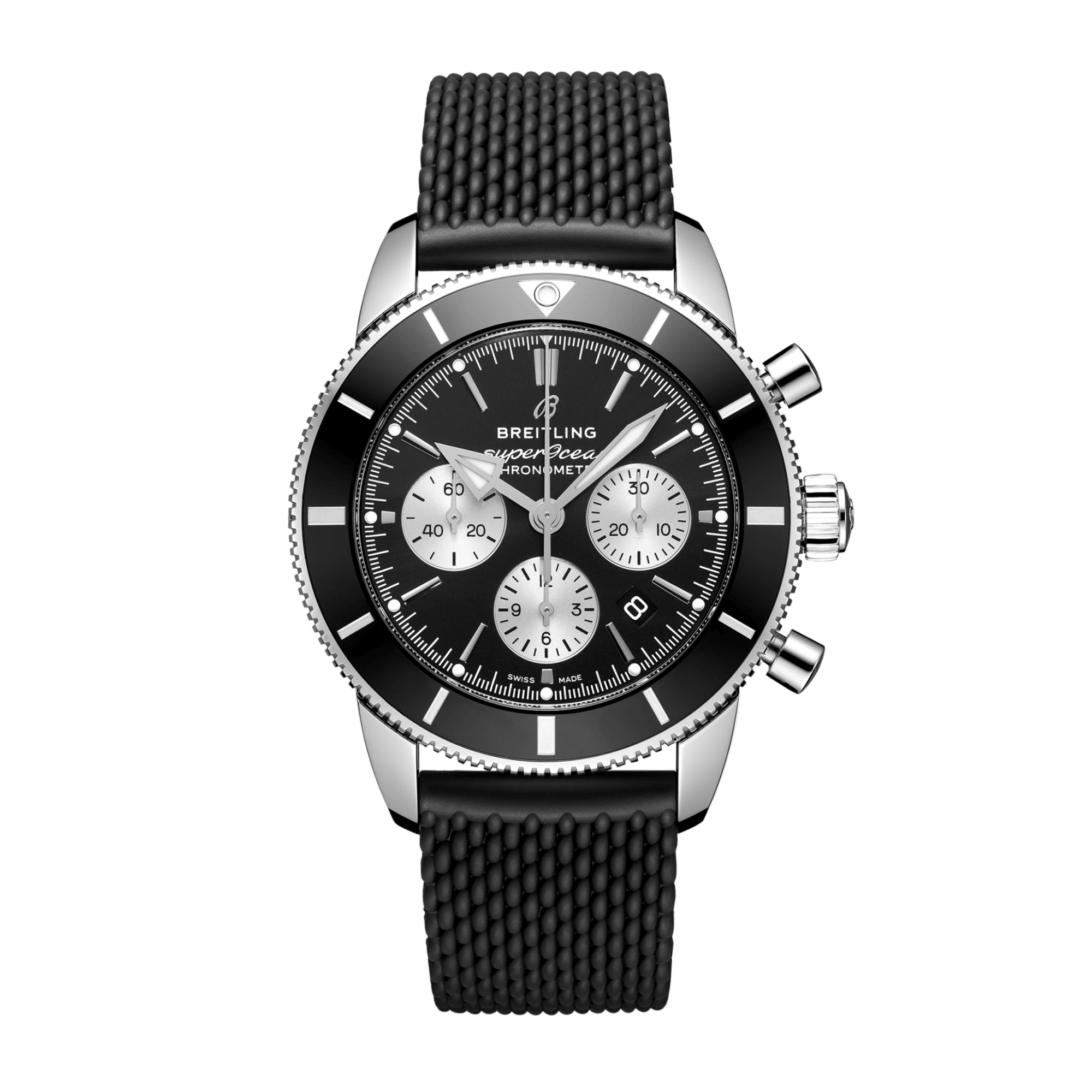 Superocean Heritage Chronograph Black Dial 44mm Product Image 1